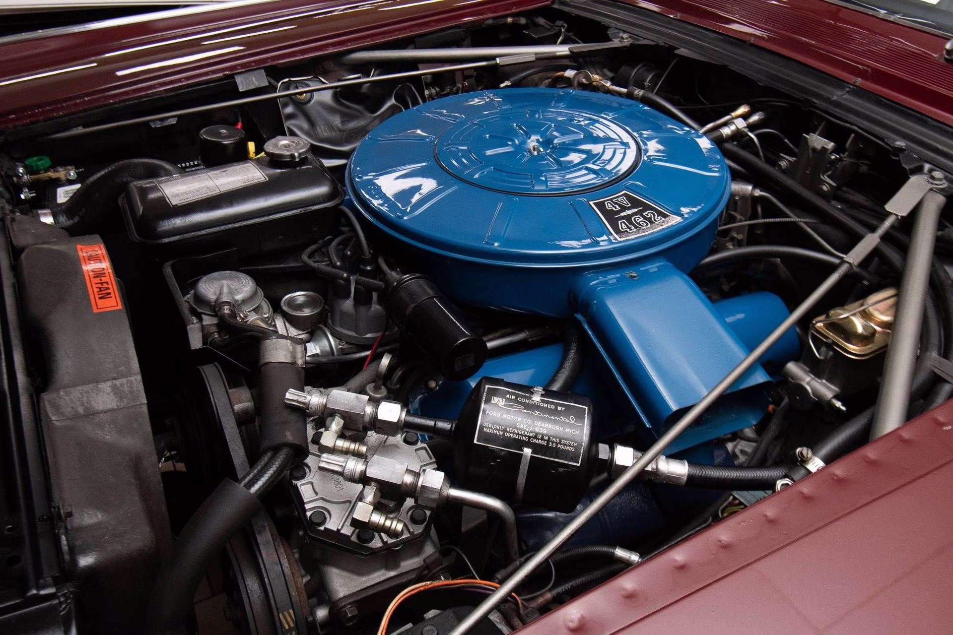 1967 Royal Maroon Lincoln Continental