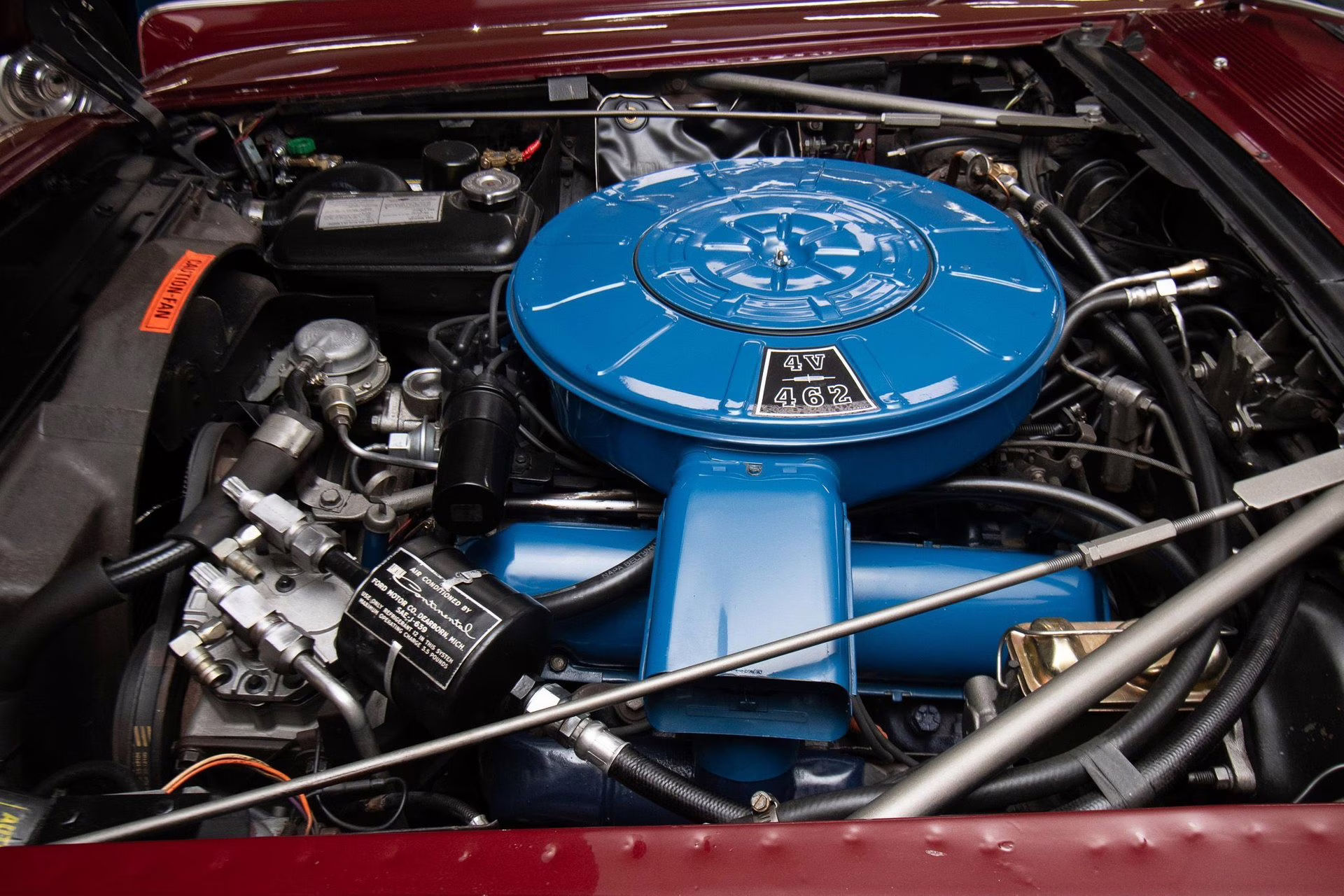 1967 Royal Maroon Lincoln Continental