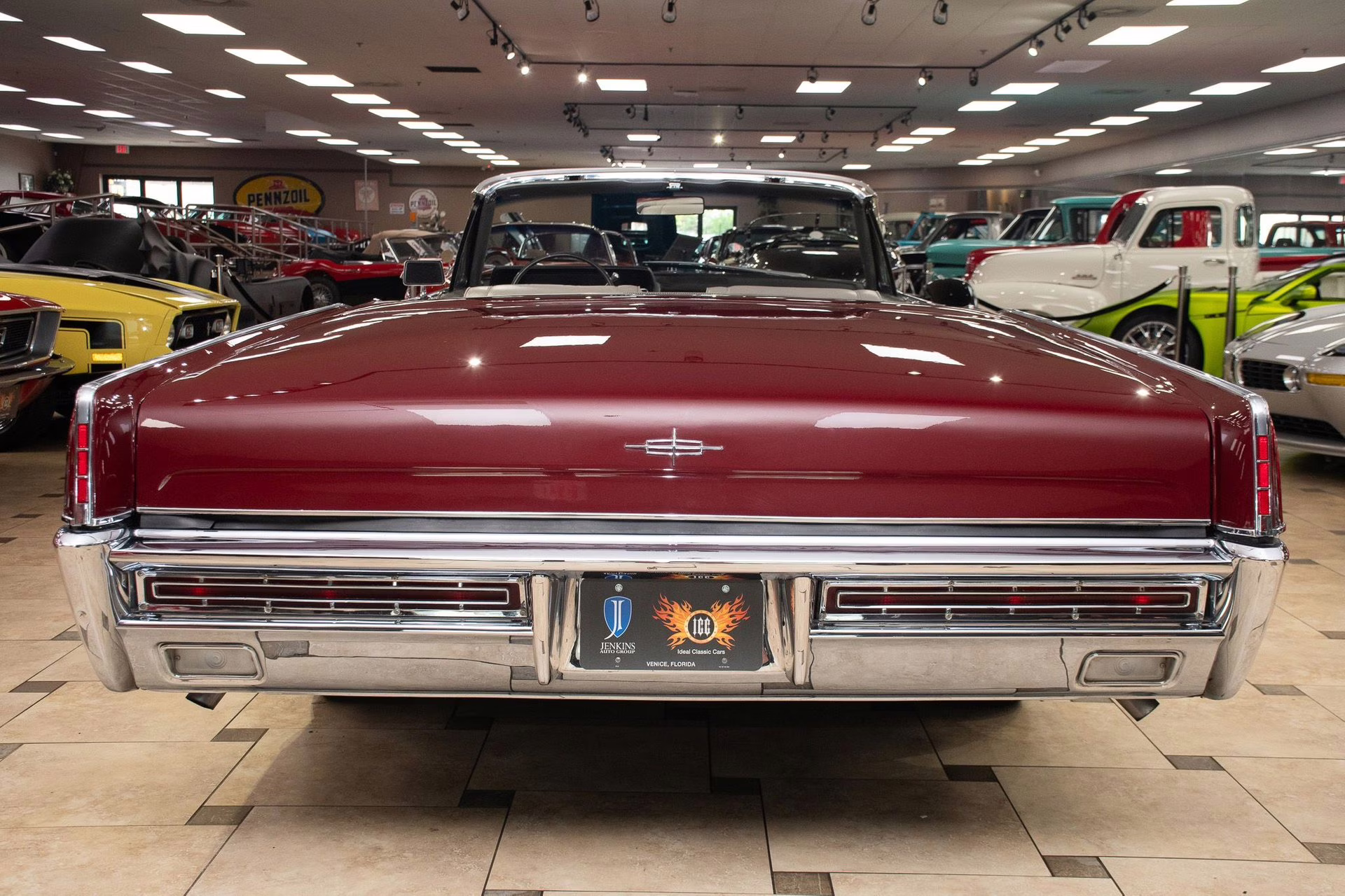 1967 Royal Maroon Lincoln Continental