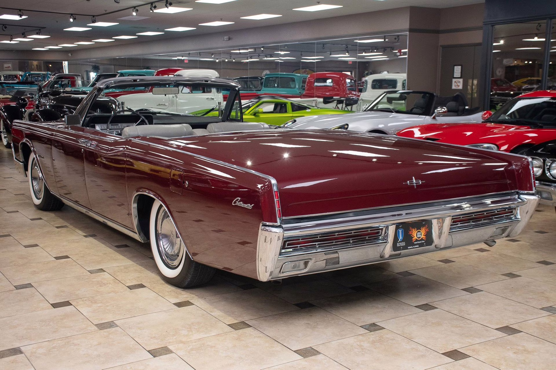 1967 Royal Maroon Lincoln Continental