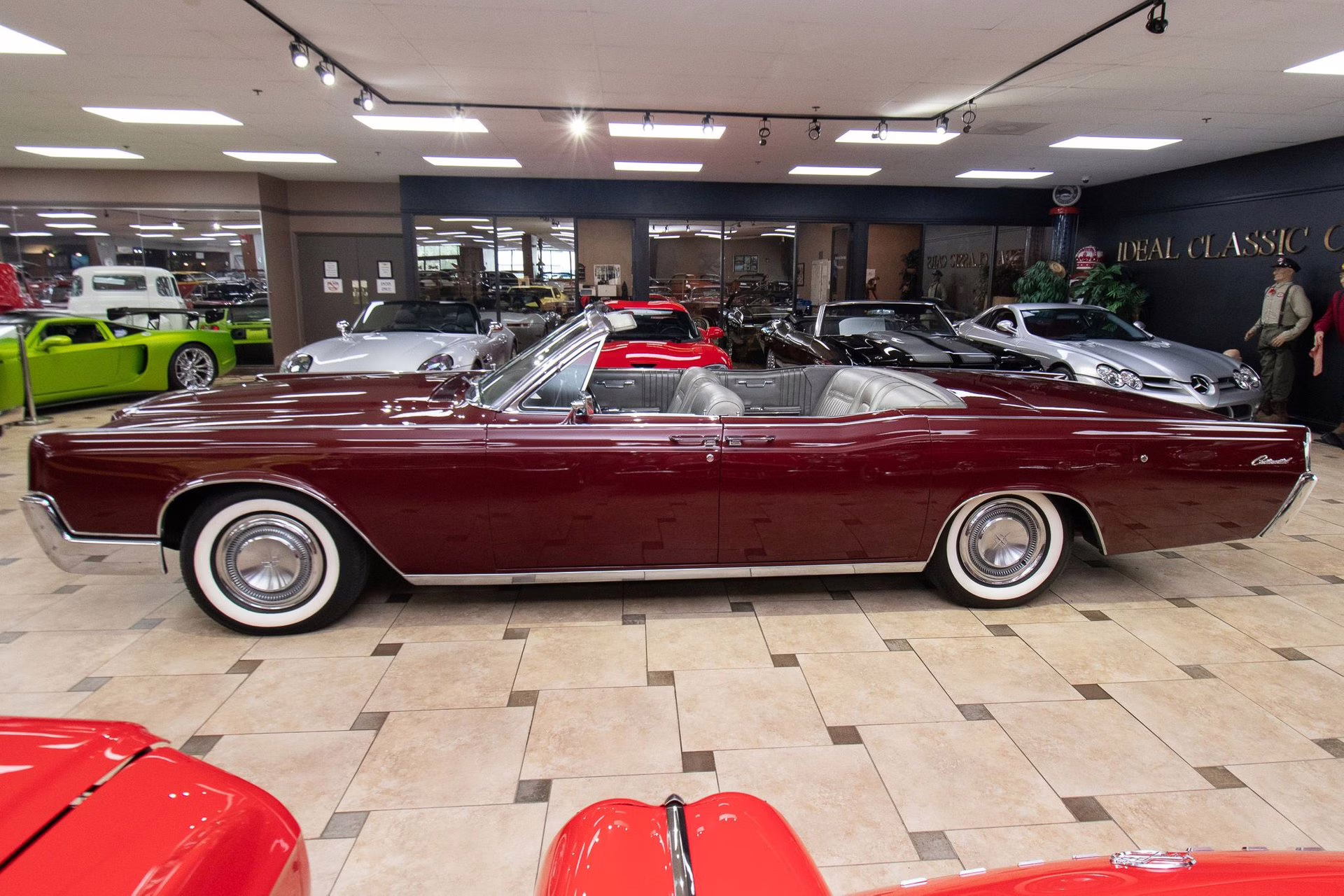 1967 Royal Maroon Lincoln Continental