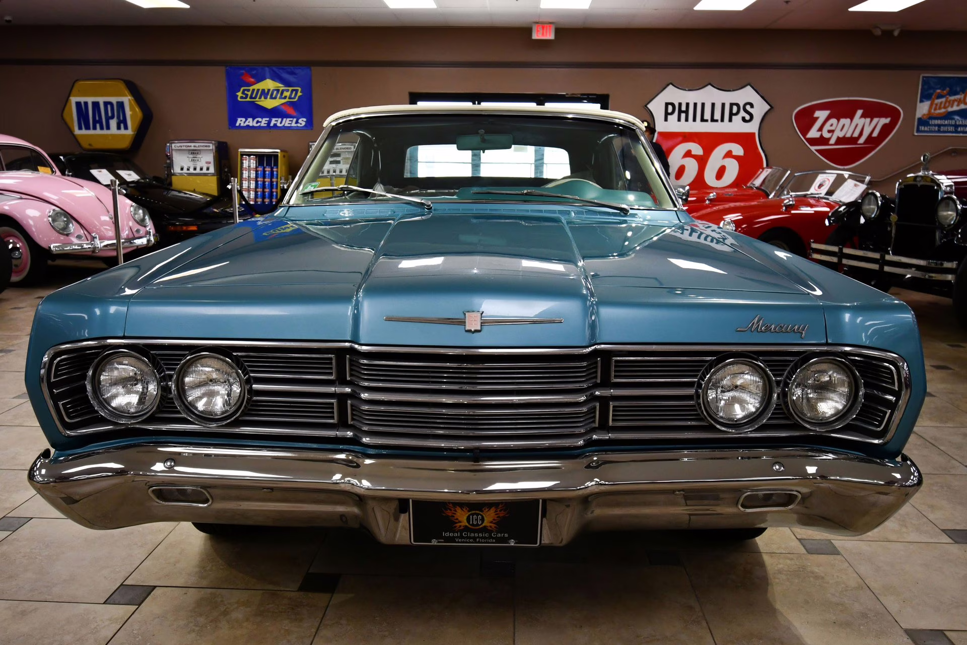 1967 Trafalgar Blue Poly. Mercury Monterey