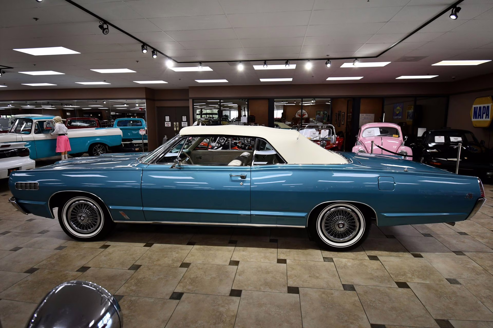 1967 Trafalgar Blue Poly. Mercury Monterey