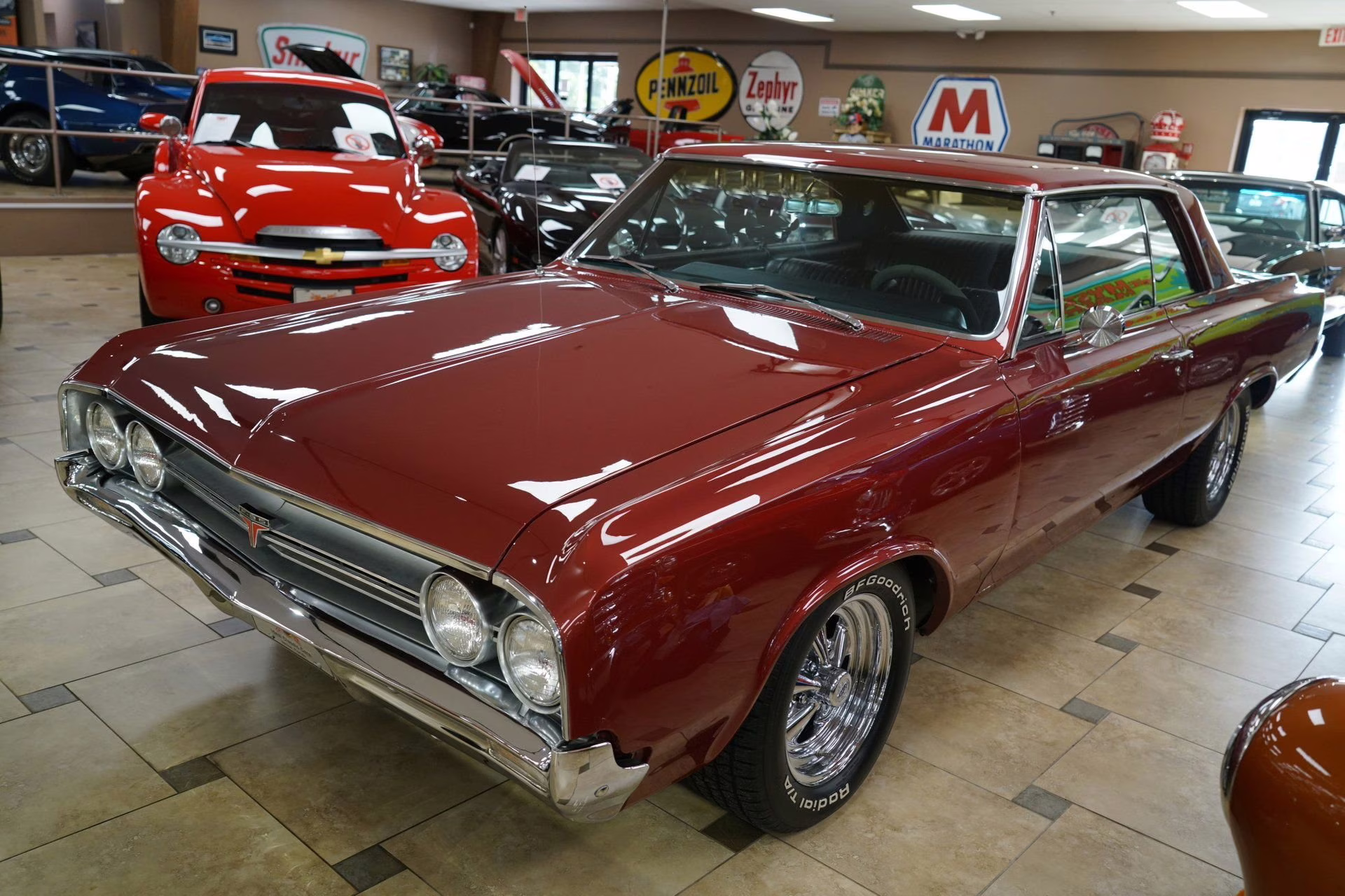 1964 Red Oldsmobile F-85