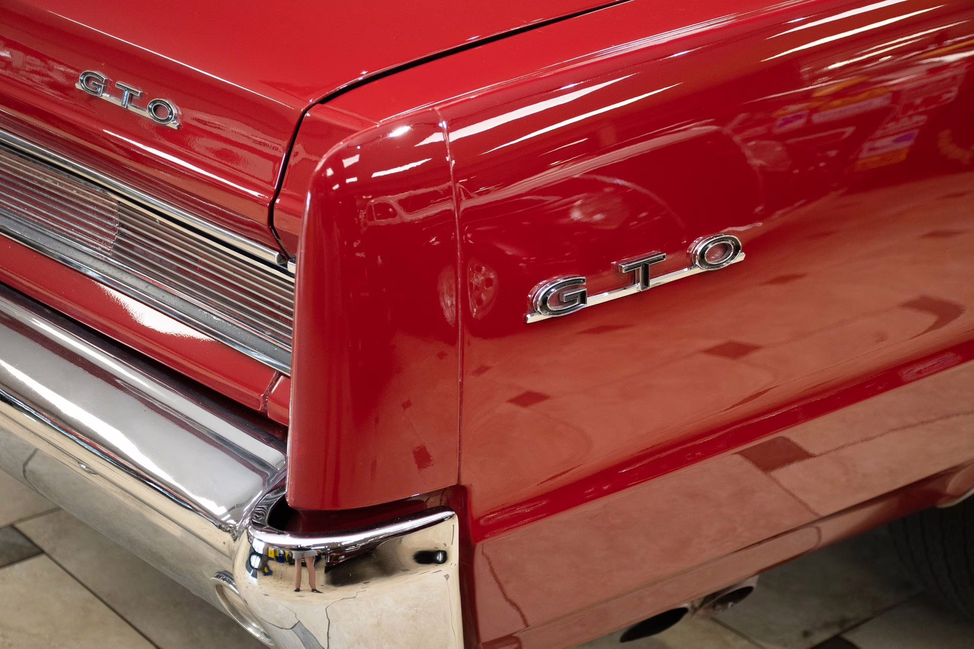 1964 Grenadier Red Pontiac GTO