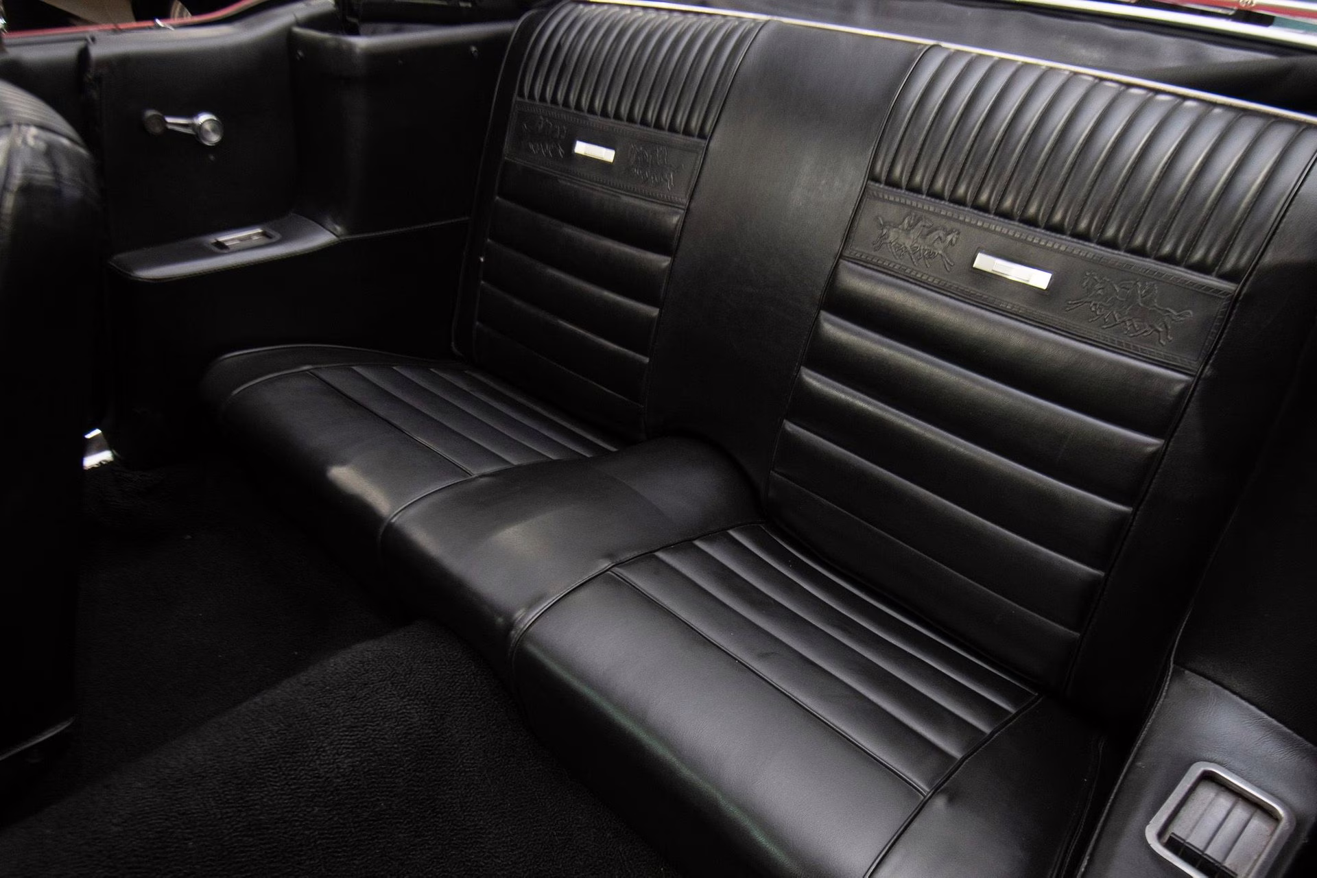 1968 Red Ford Mustang