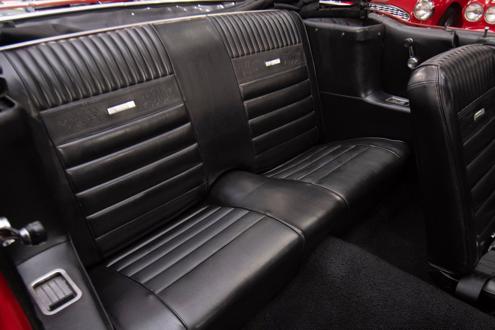 1968 Red Ford Mustang