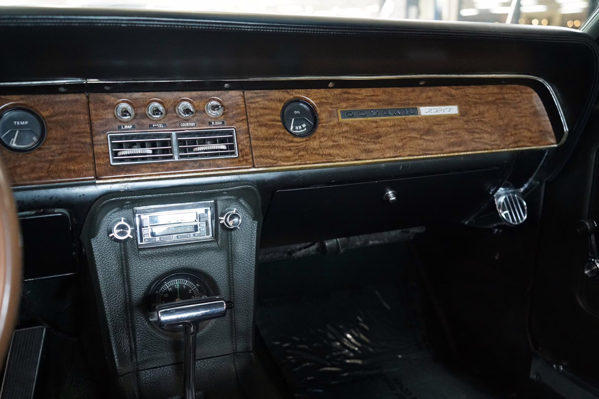 1968 Seafoam Green Mercury Cougar