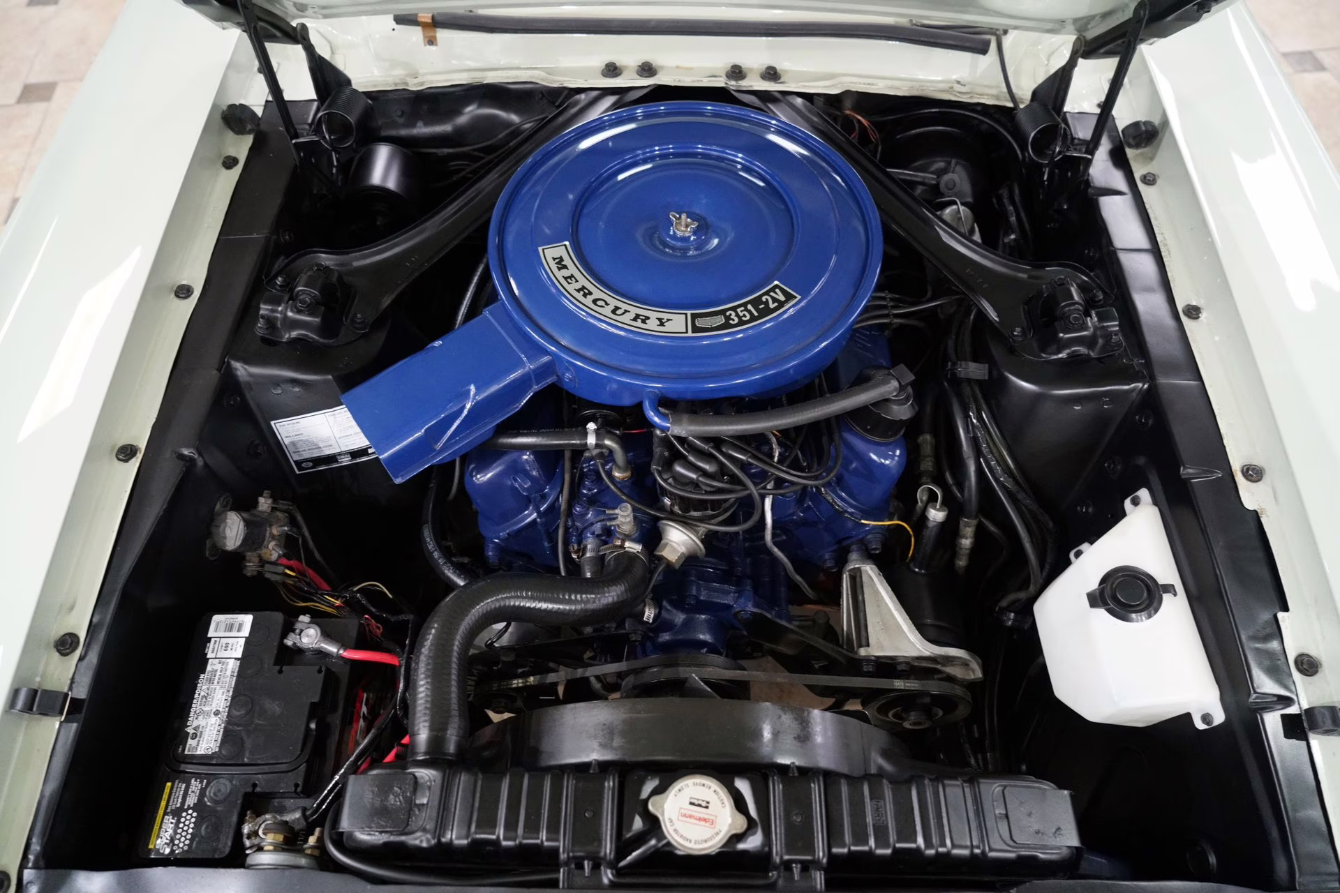 1968 Seafoam Green Mercury Cougar