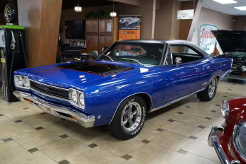 1968 Metallic Blue Plymouth GTX