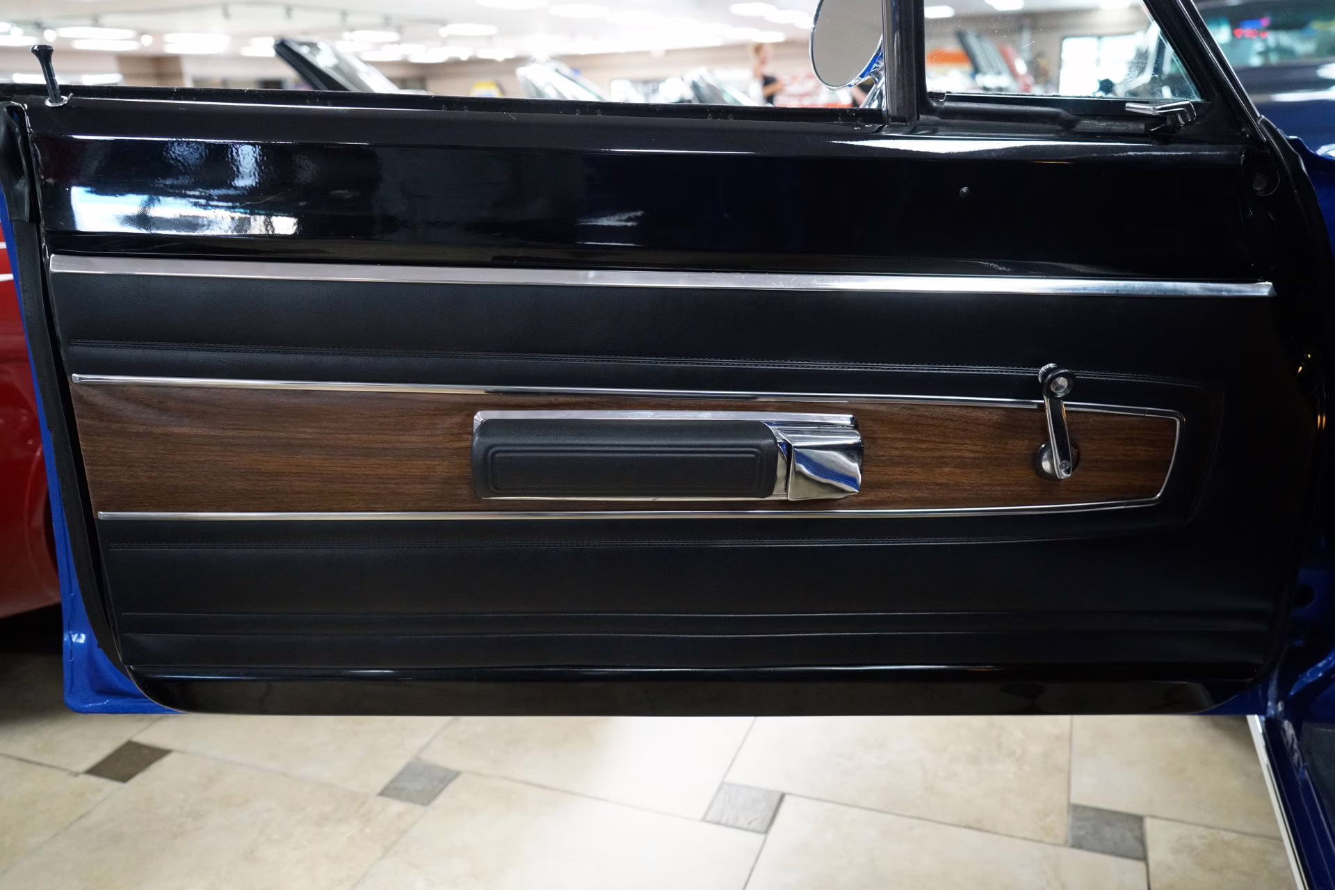 1968 Metallic Blue Plymouth GTX