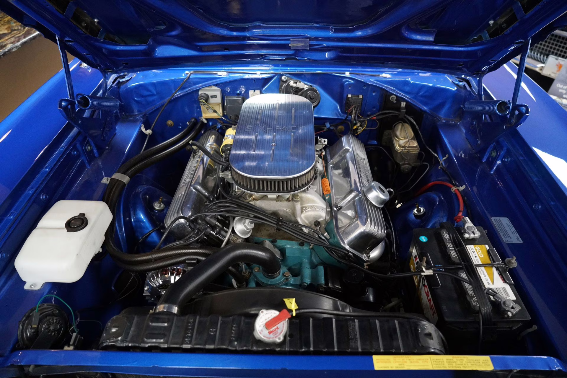 1968 Metallic Blue Plymouth GTX