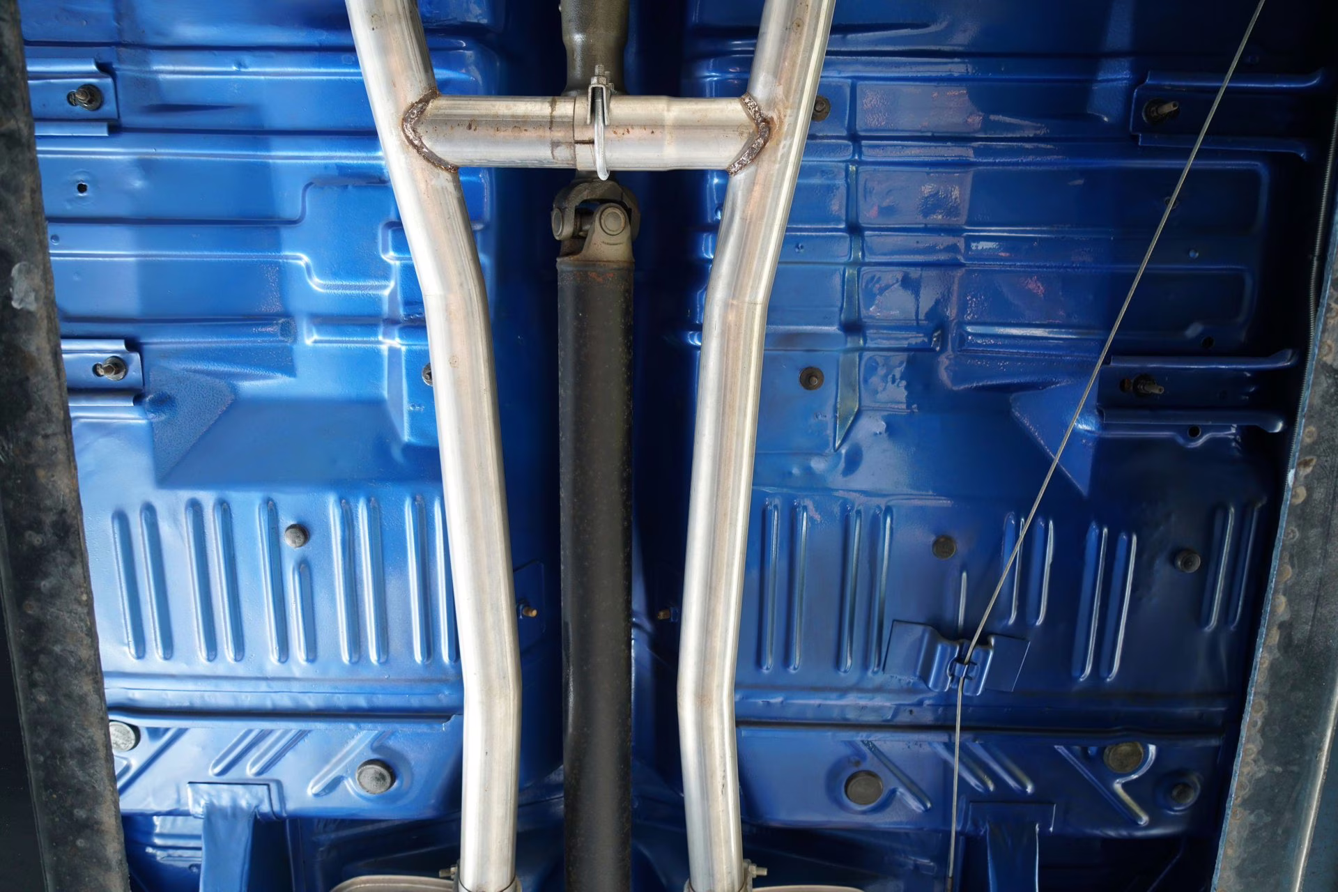 1968 Metallic Blue Plymouth GTX