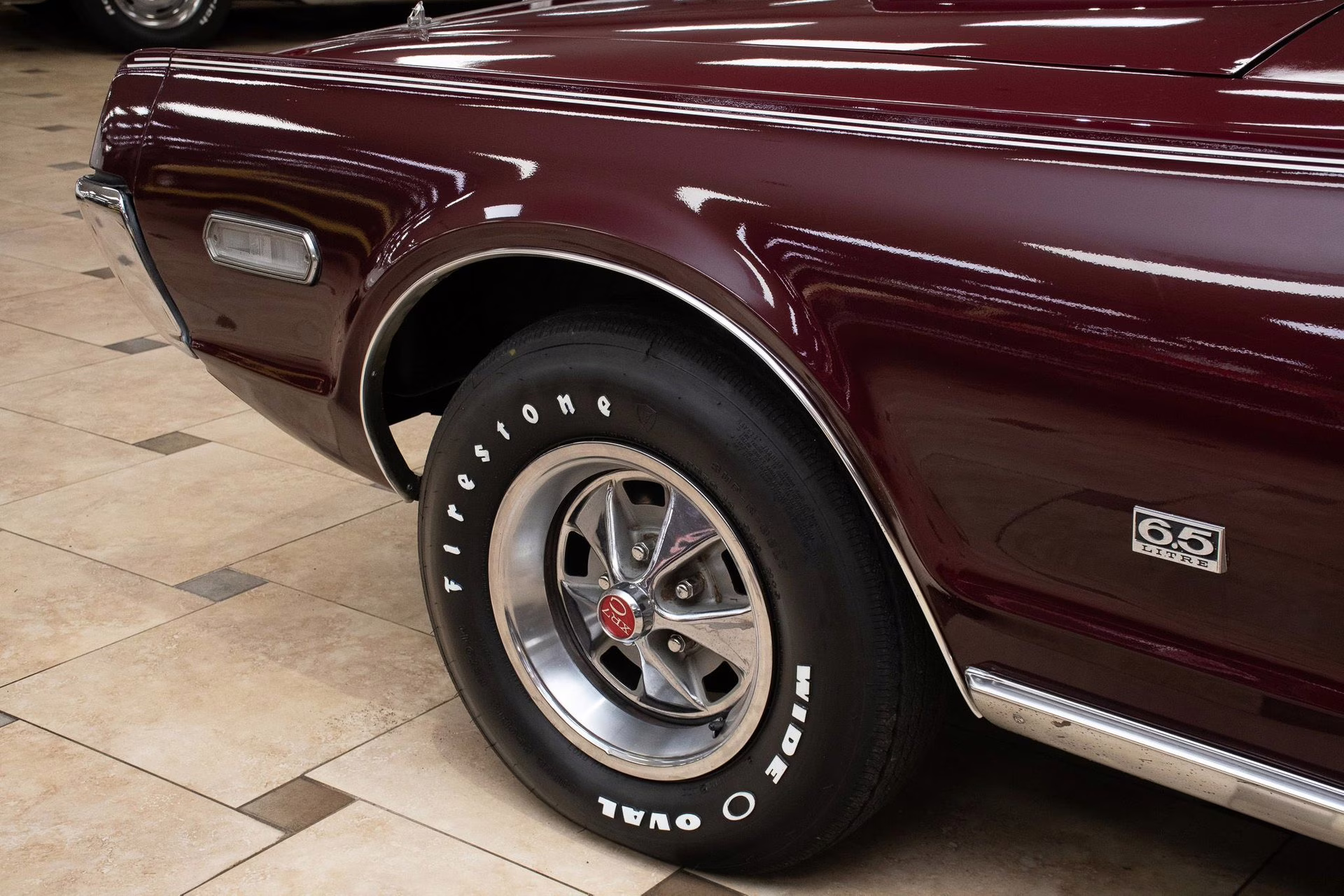 1968 Black Cherry Mercury Cougar