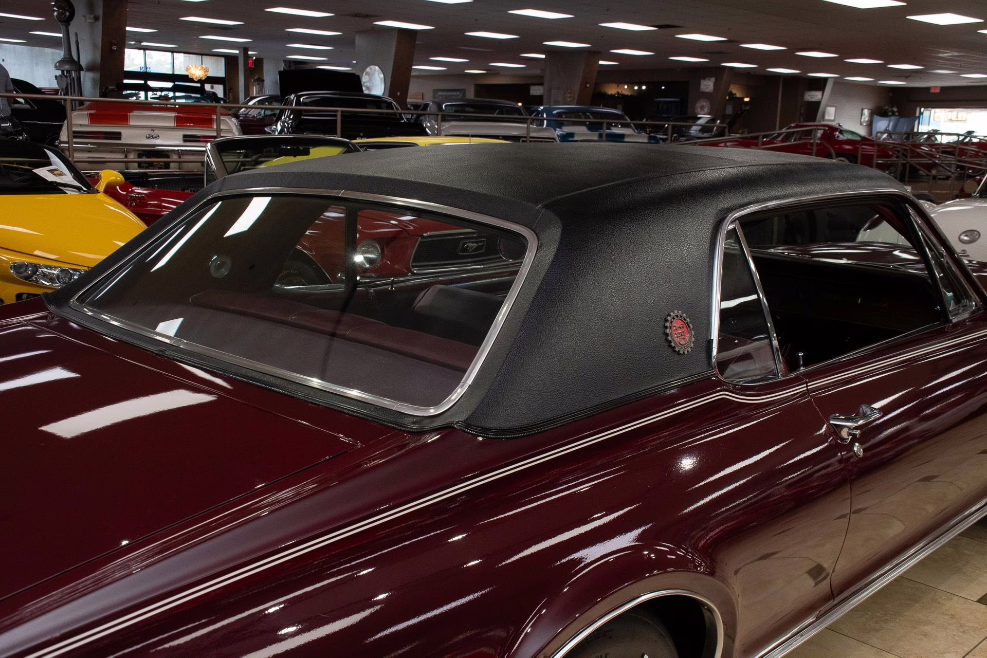 1968 Black Cherry Mercury Cougar