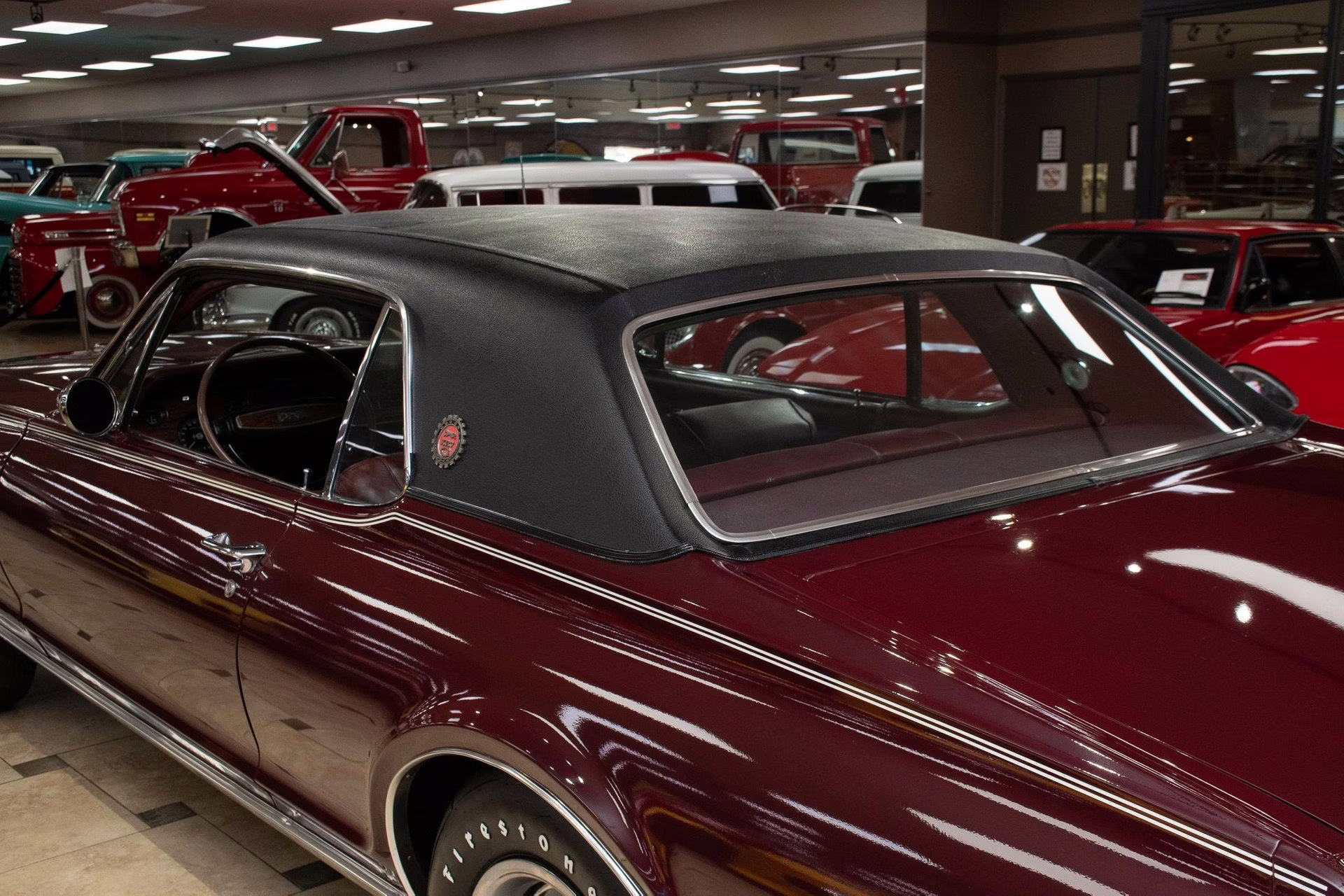 1968 Black Cherry Mercury Cougar