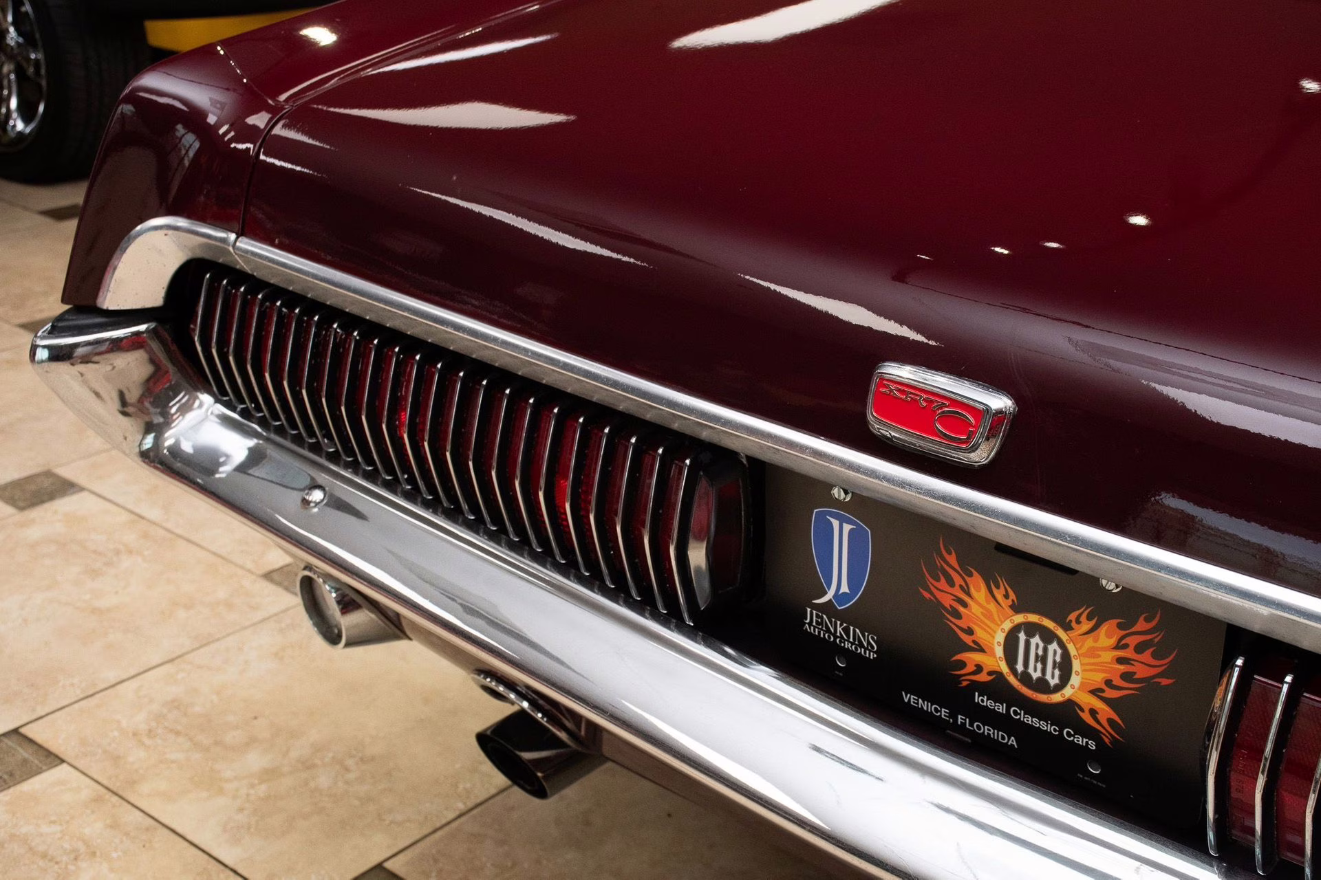 1968 Black Cherry Mercury Cougar