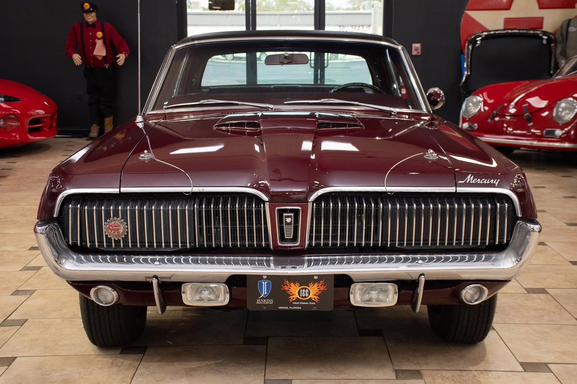 1968 Black Cherry Mercury Cougar