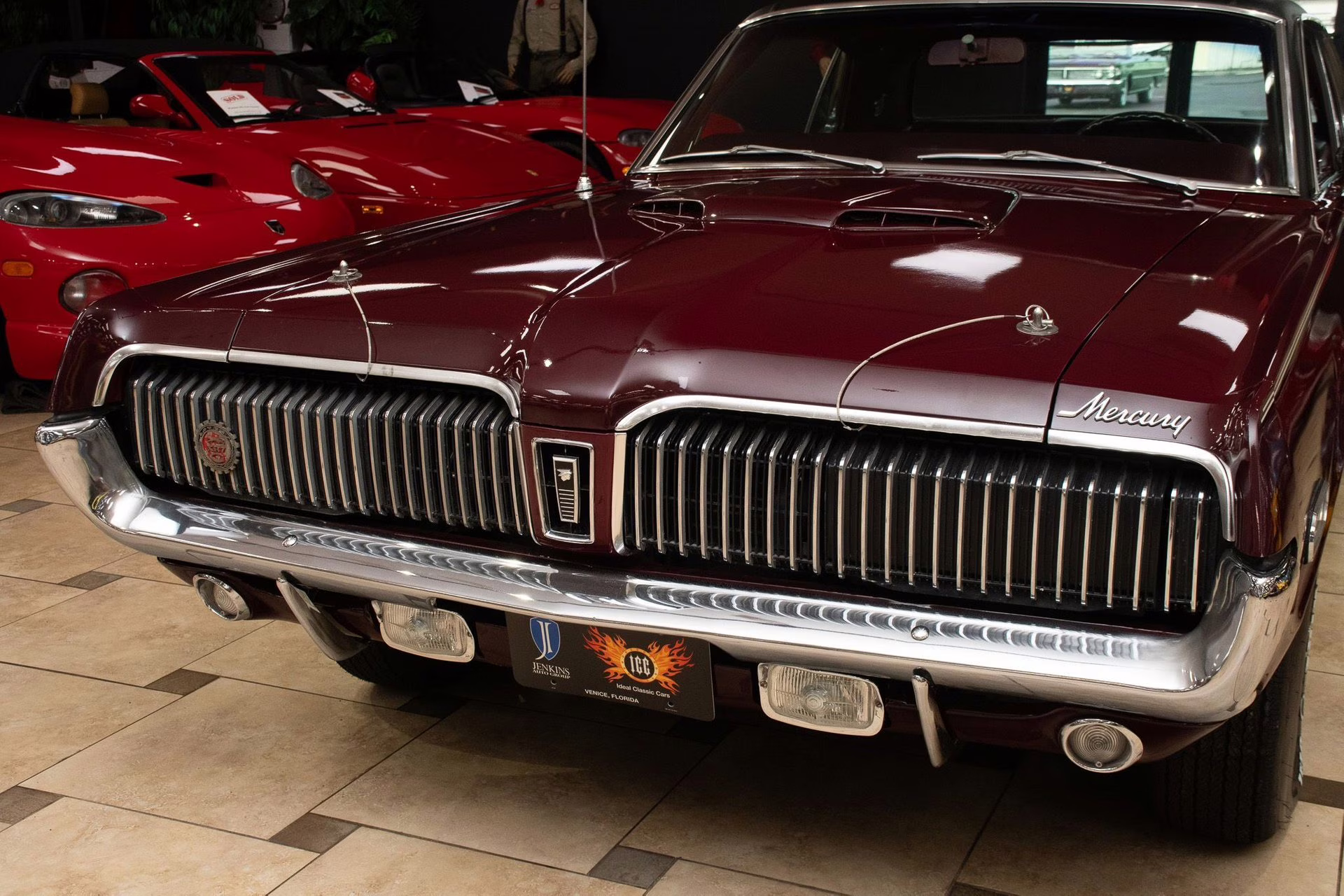 1968 Black Cherry Mercury Cougar
