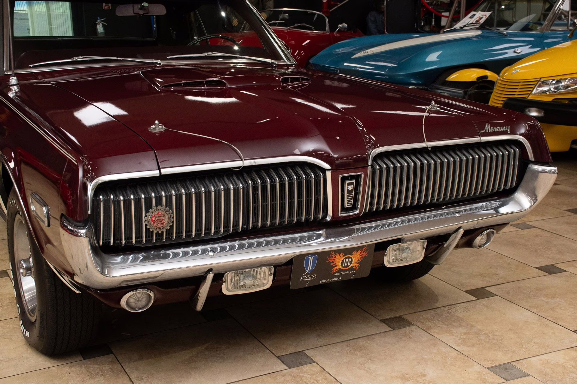 1968 Black Cherry Mercury Cougar