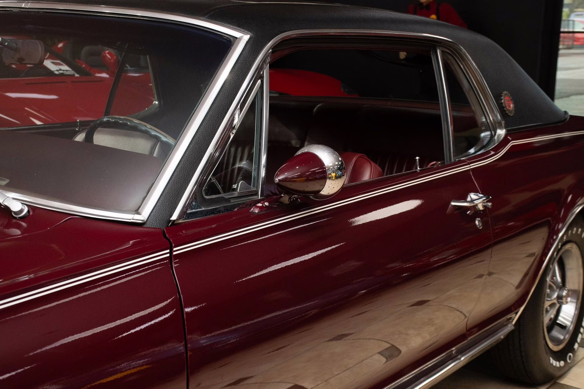 1968 Black Cherry Mercury Cougar