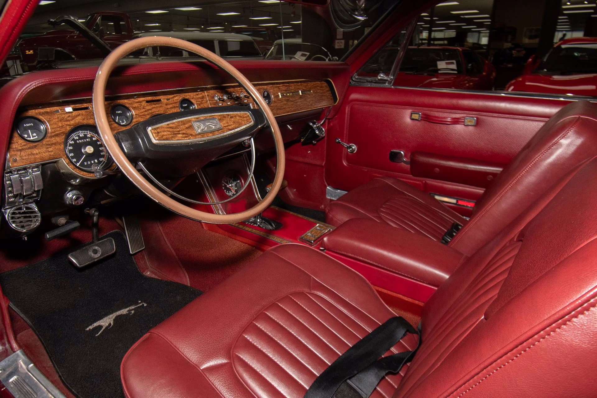 1968 Black Cherry Mercury Cougar