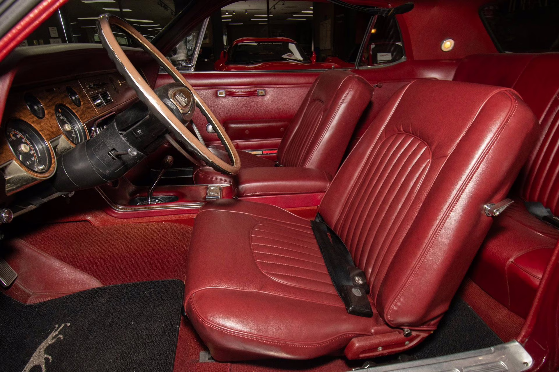 1968 Black Cherry Mercury Cougar