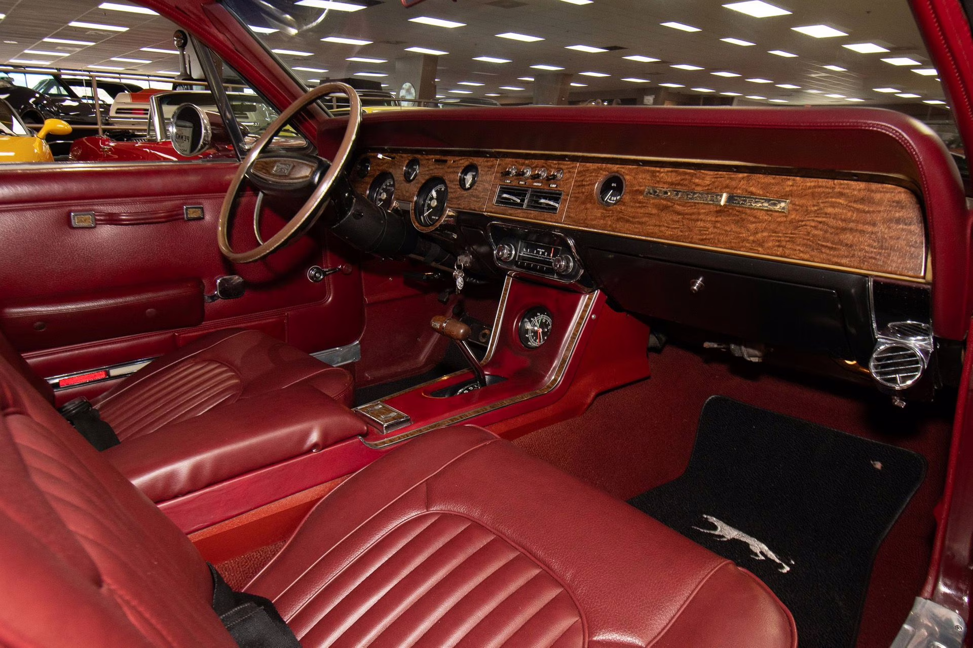 1968 Black Cherry Mercury Cougar