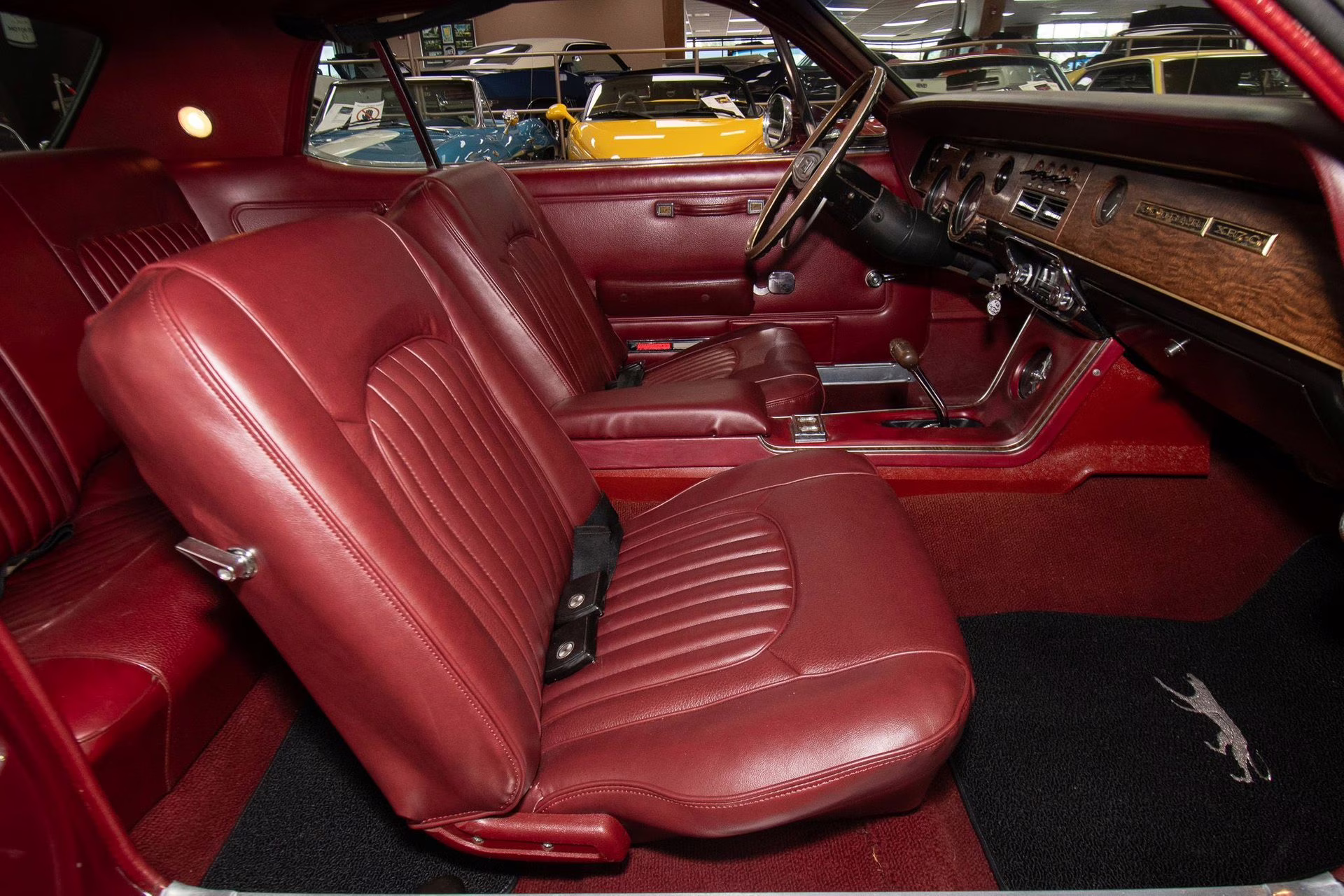 1968 Black Cherry Mercury Cougar