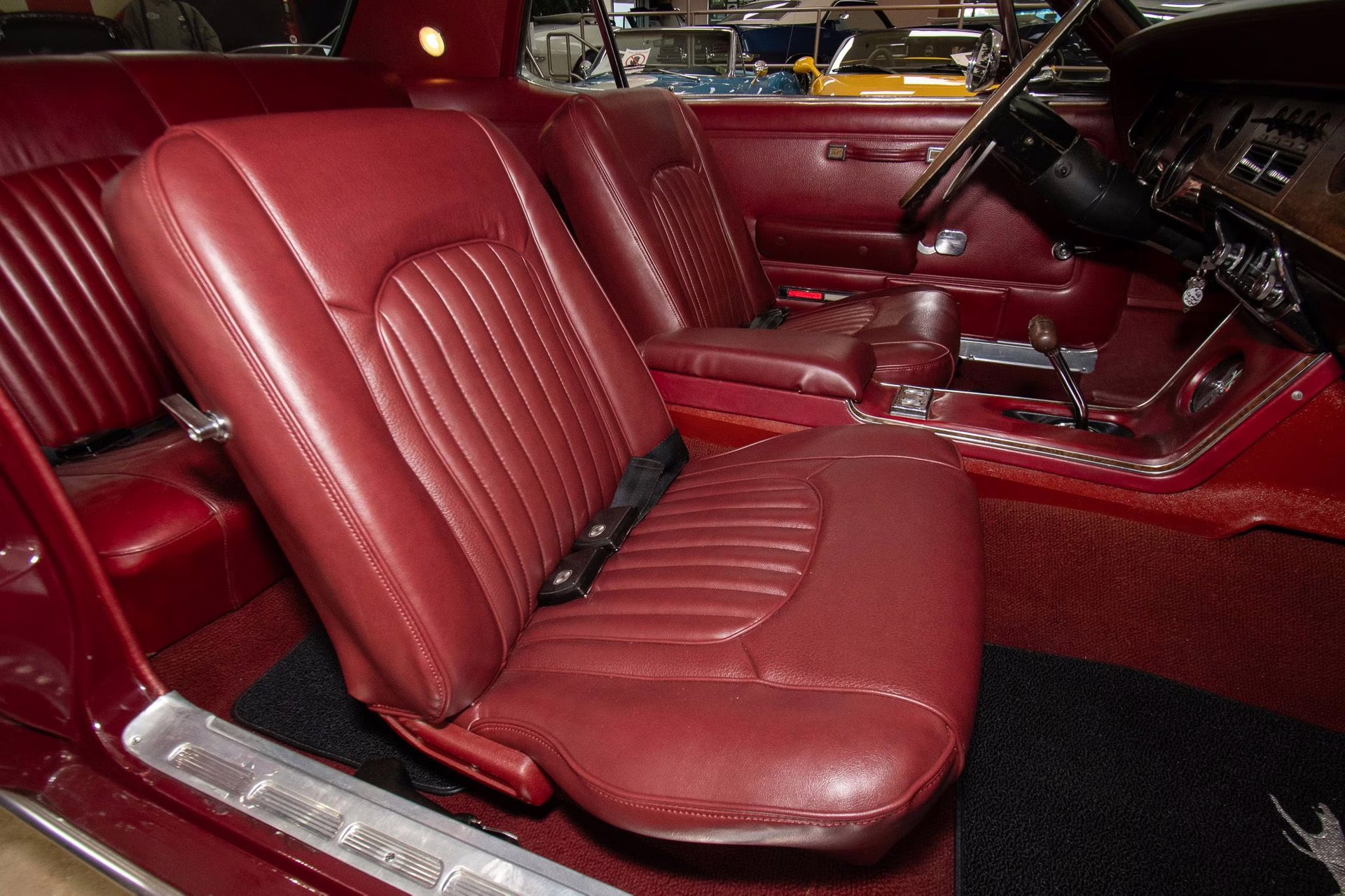 1968 Black Cherry Mercury Cougar