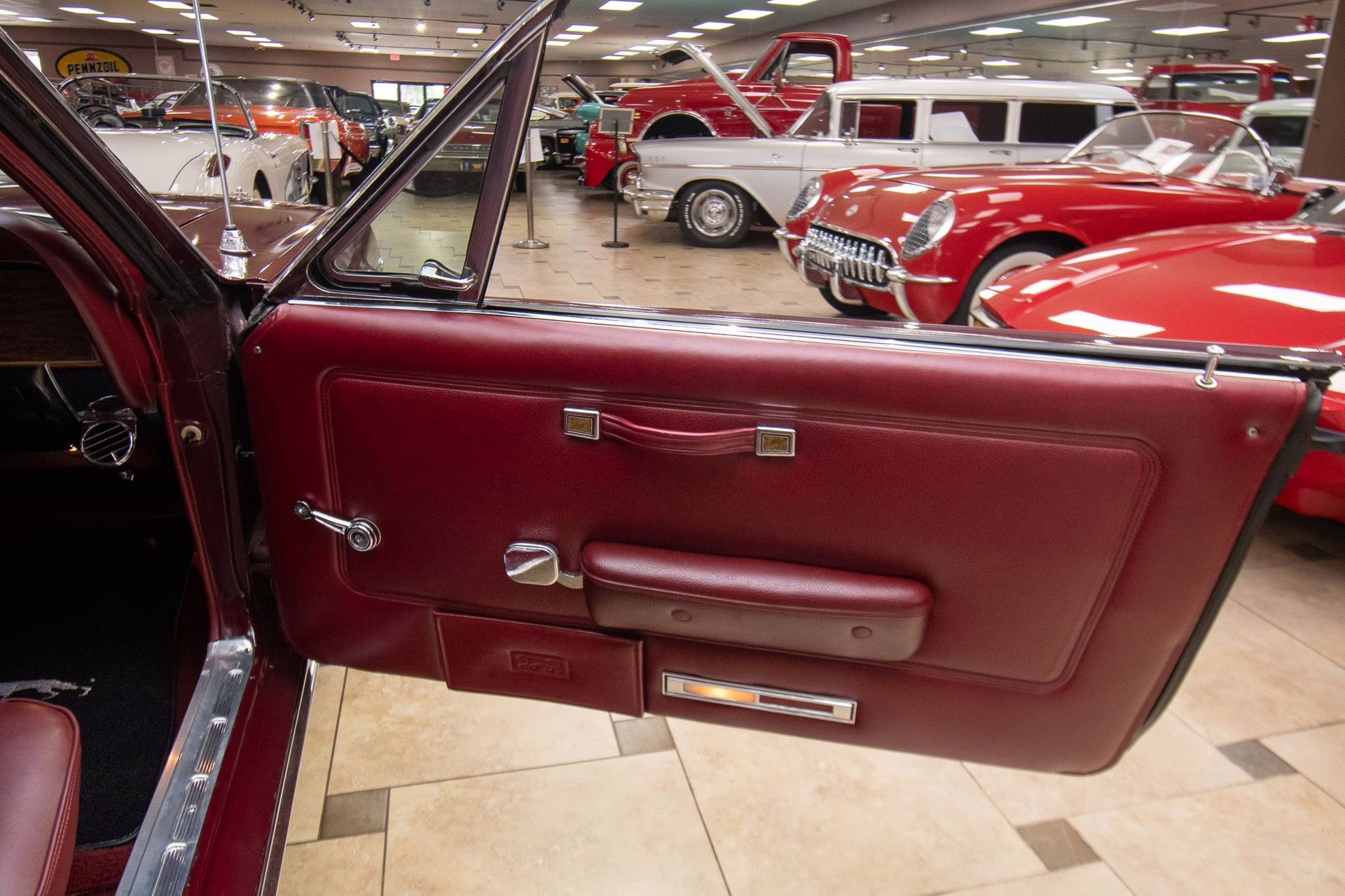 1968 Black Cherry Mercury Cougar