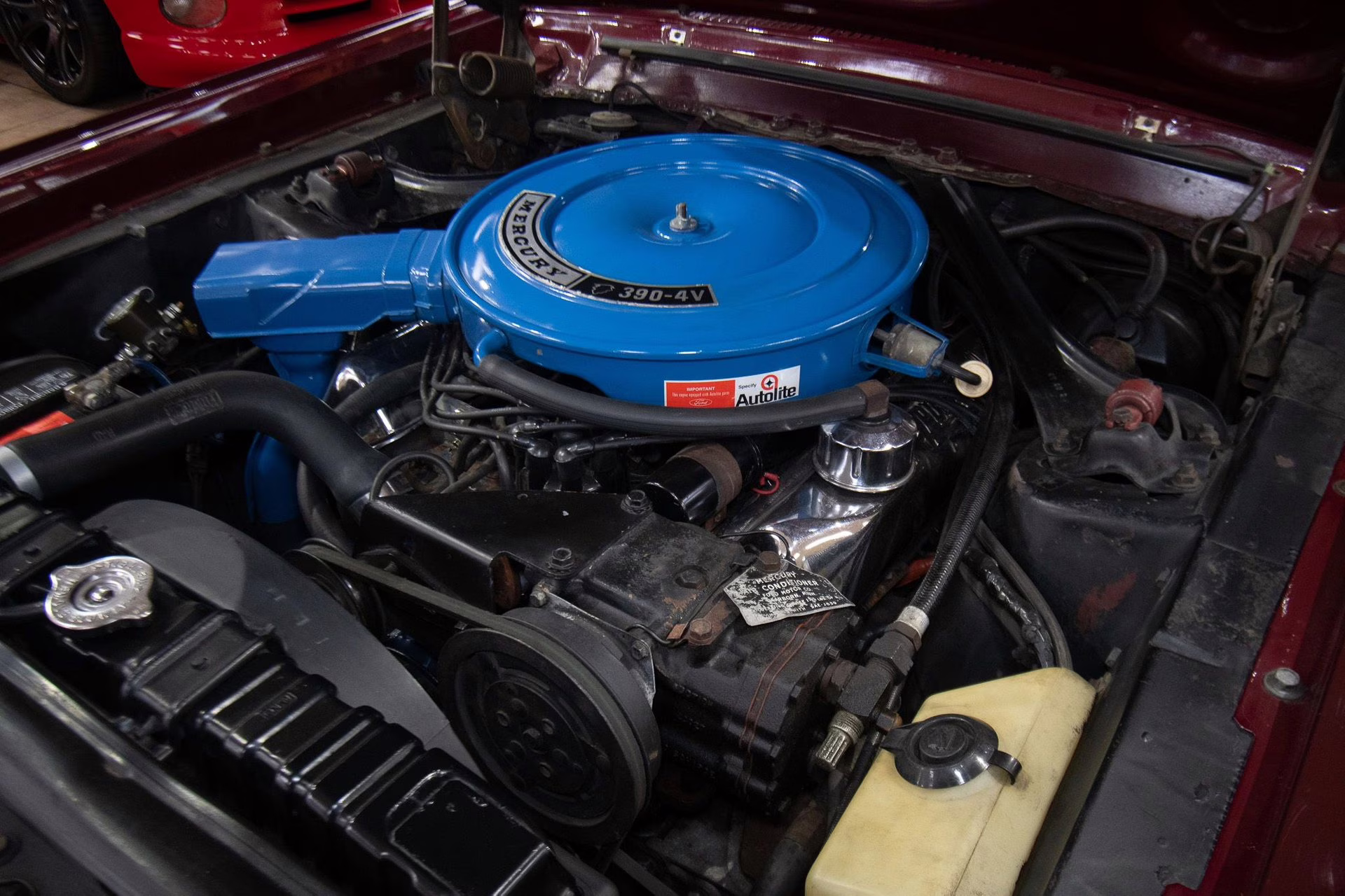 1968 Black Cherry Mercury Cougar