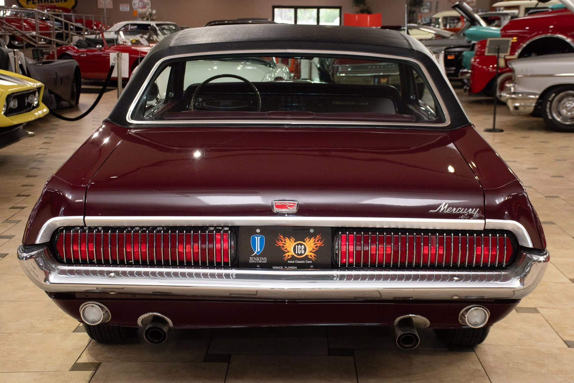 1968 Black Cherry Mercury Cougar