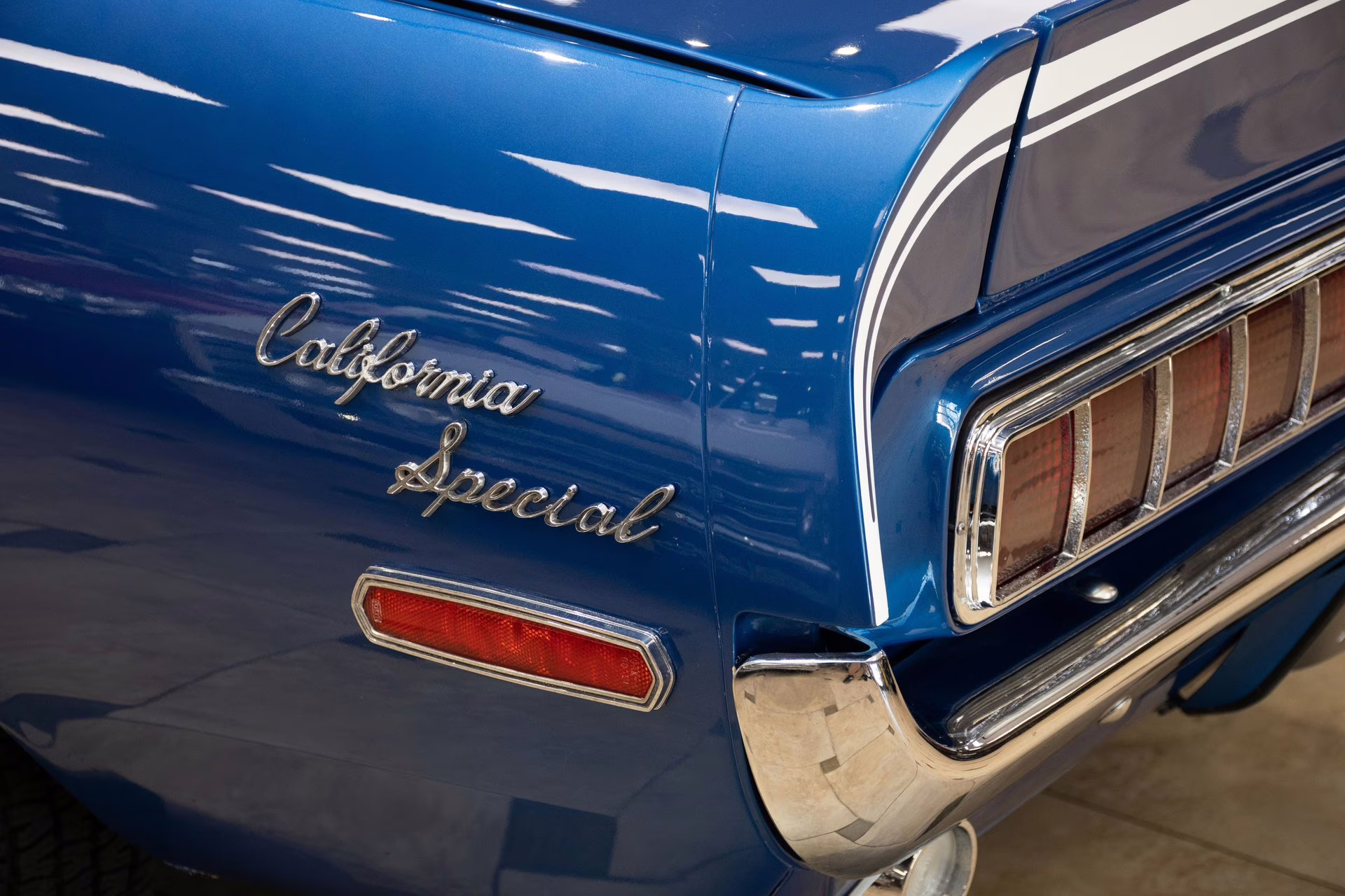 1968 Acapulco Blue Ford Mustang