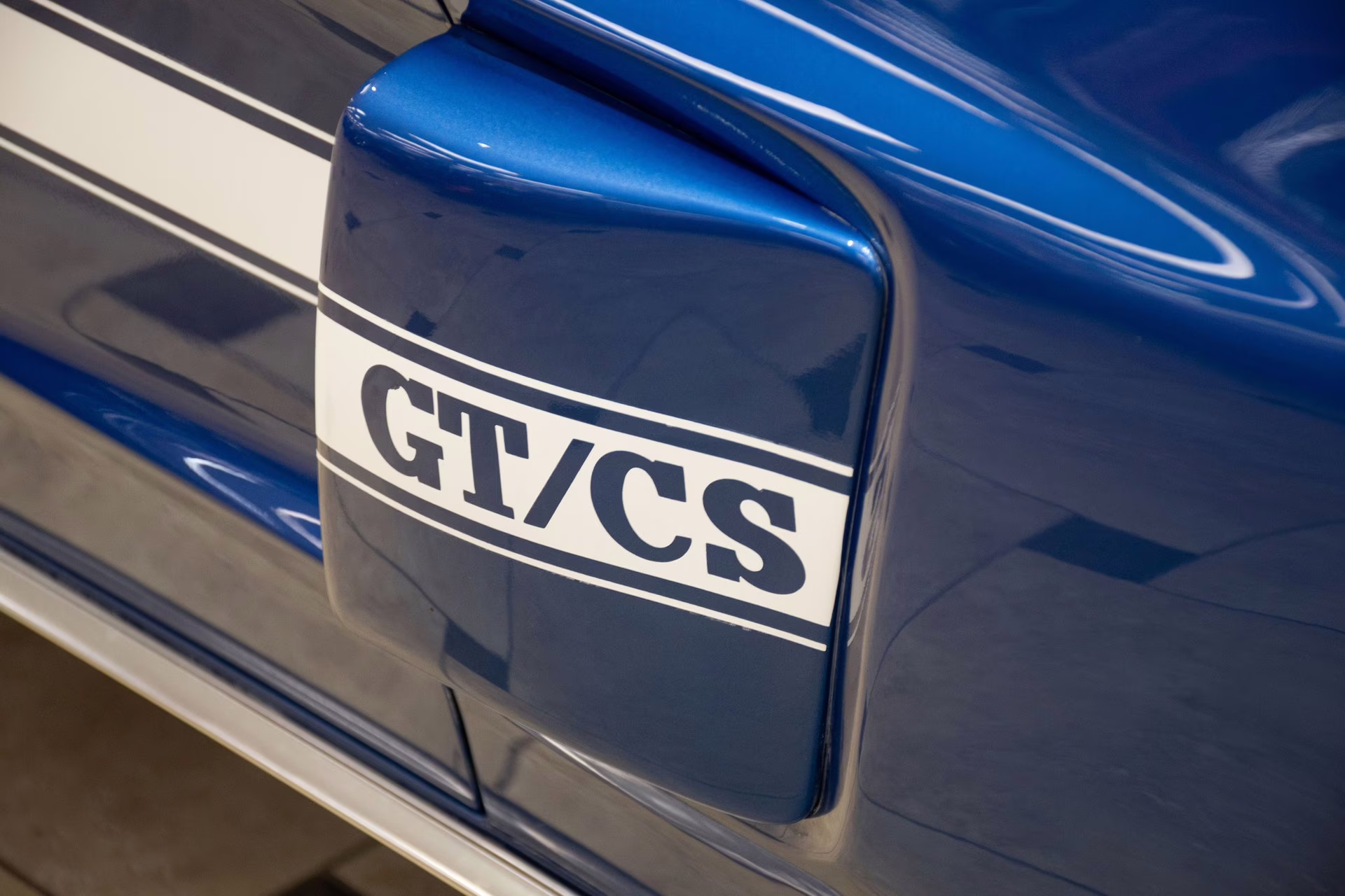 1968 Acapulco Blue Ford Mustang