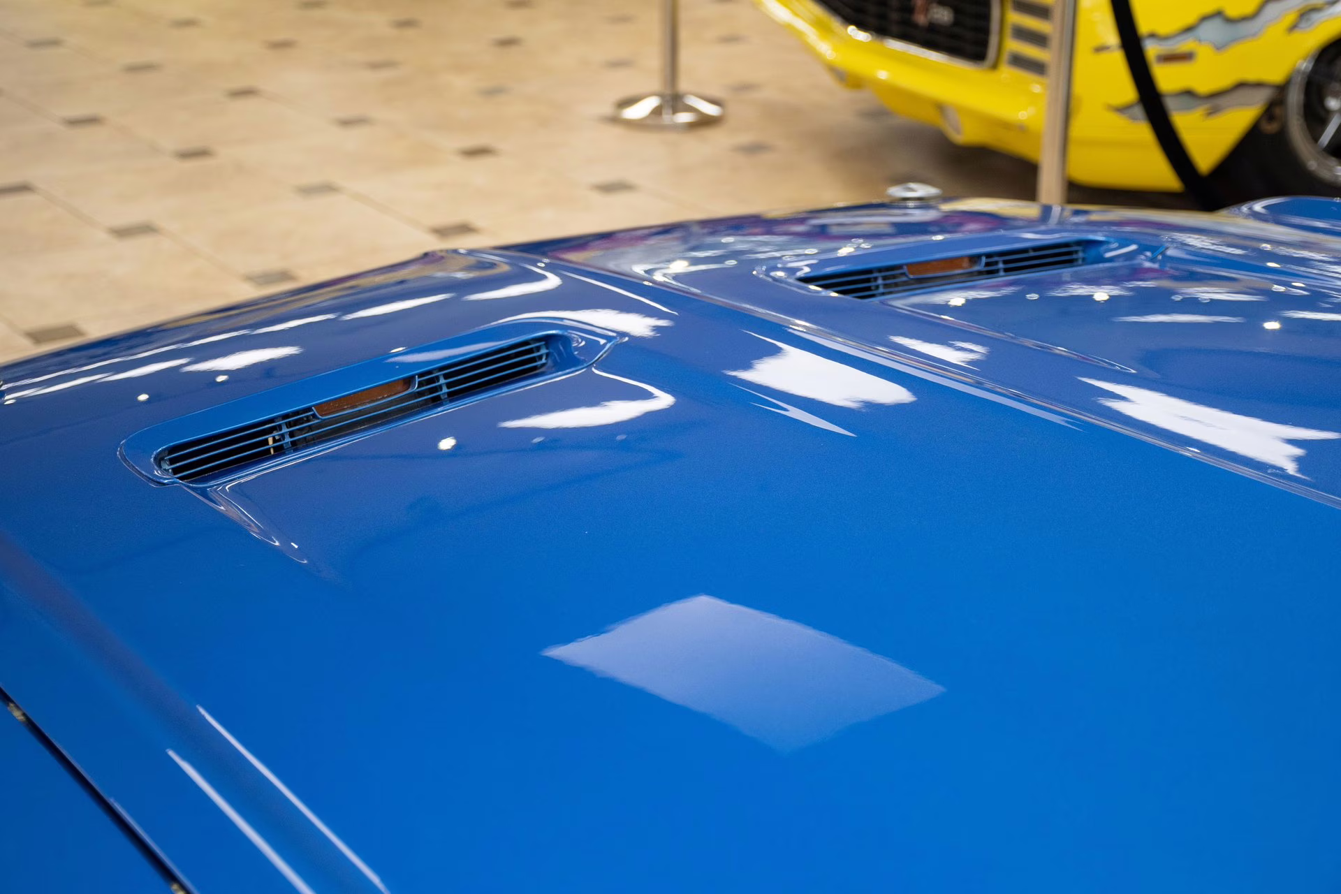 1968 Acapulco Blue Ford Mustang