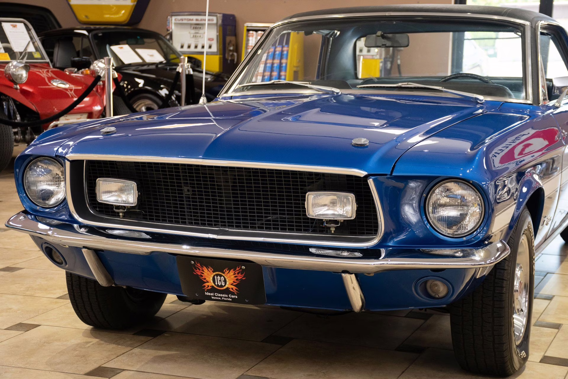 1968 Acapulco Blue Ford Mustang