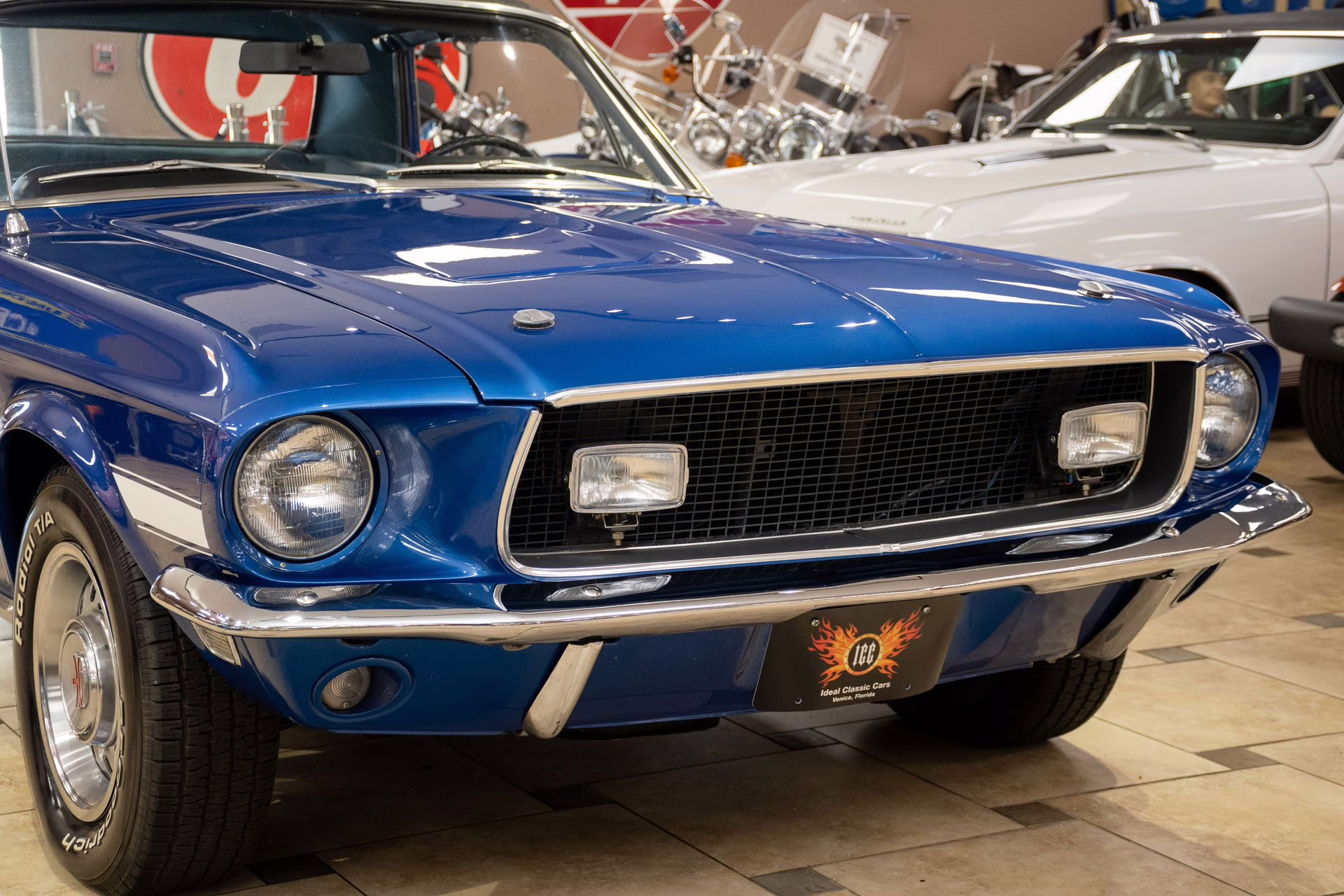 1968 Acapulco Blue Ford Mustang