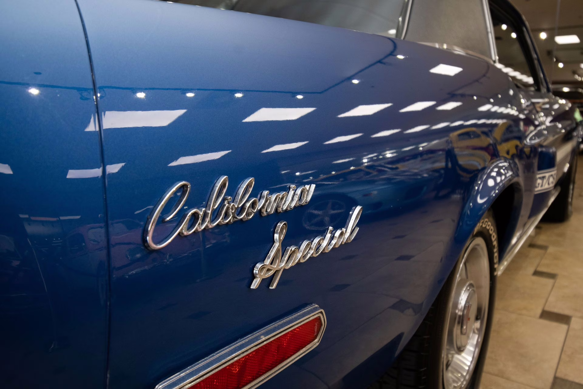 1968 Acapulco Blue Ford Mustang