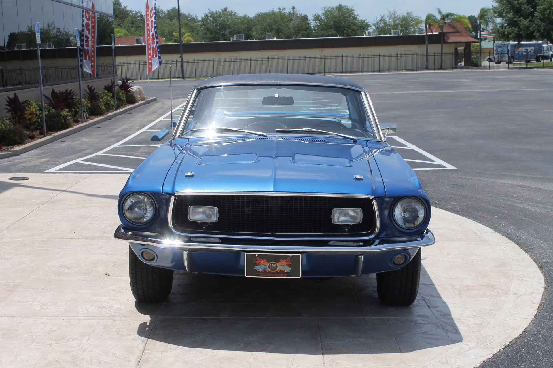 1968 Acapulco Blue Ford Mustang