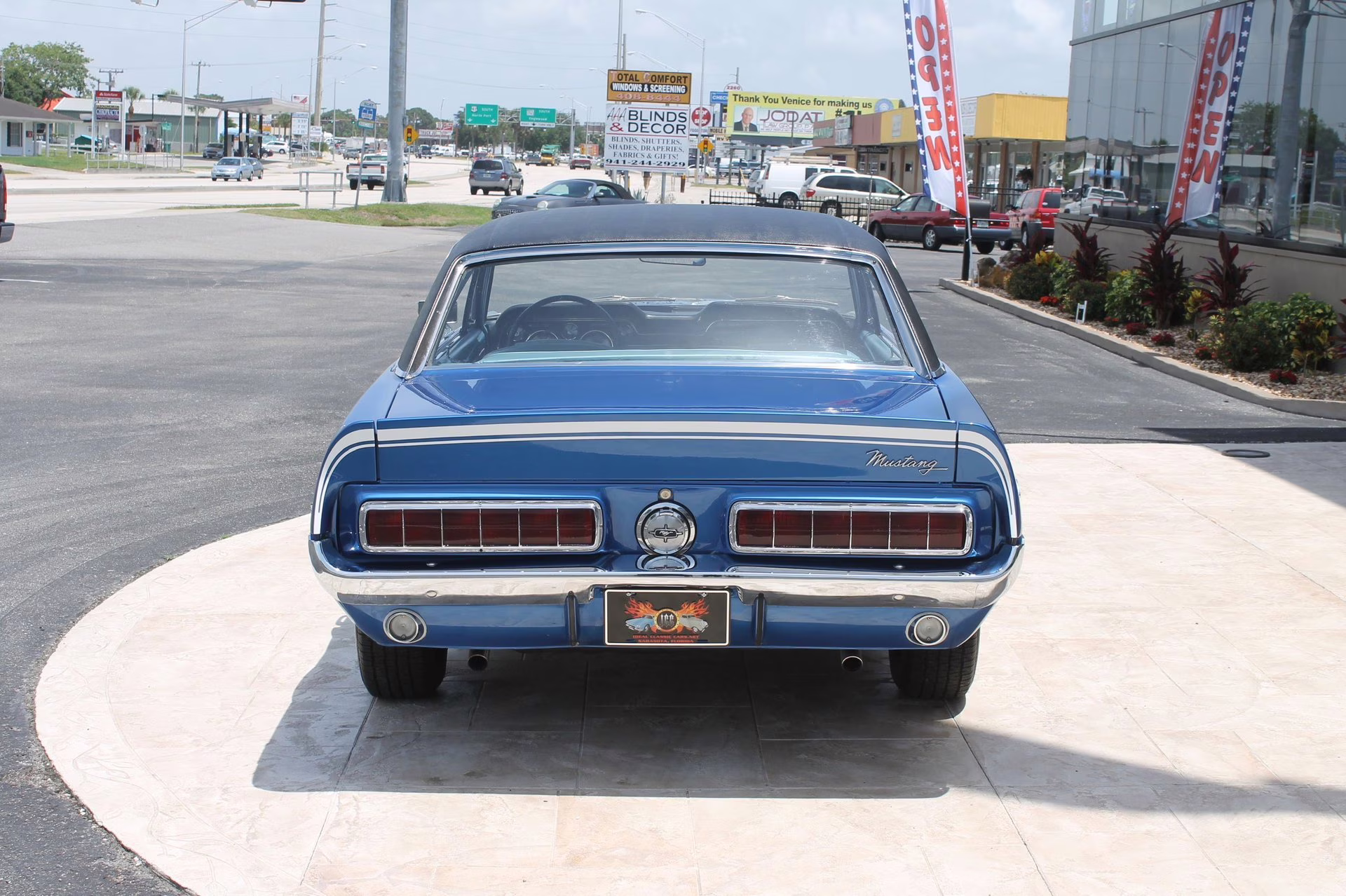 1968 Acapulco Blue Ford Mustang