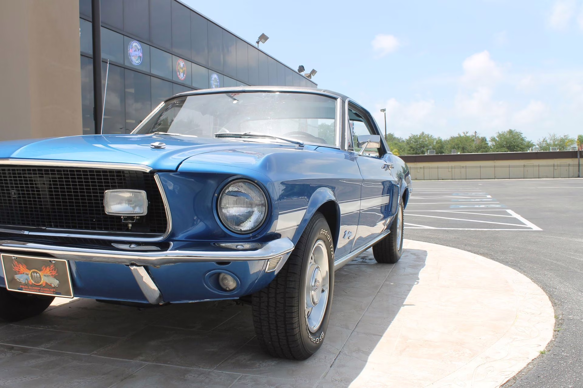 1968 Acapulco Blue Ford Mustang
