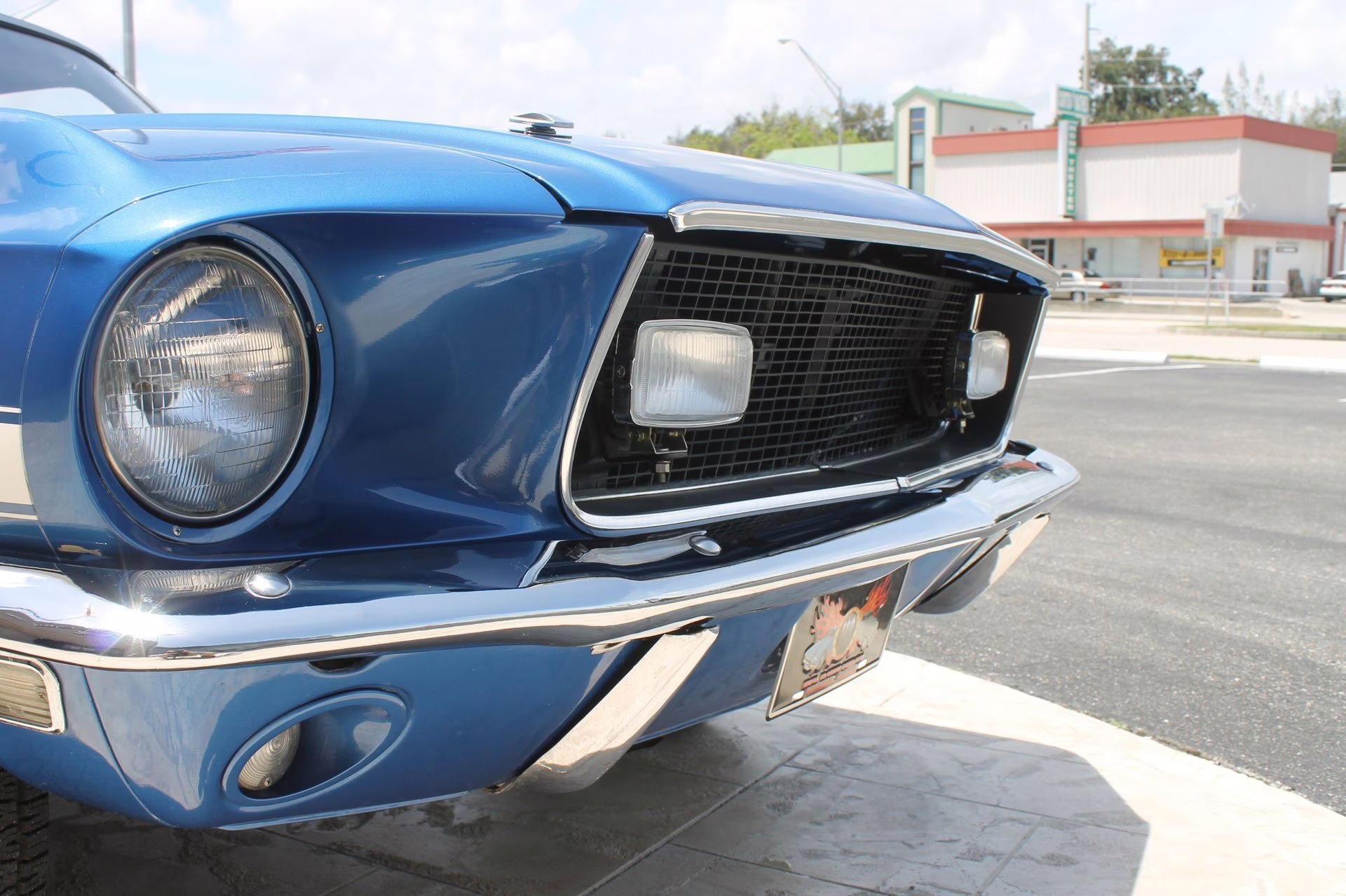 1968 Acapulco Blue Ford Mustang