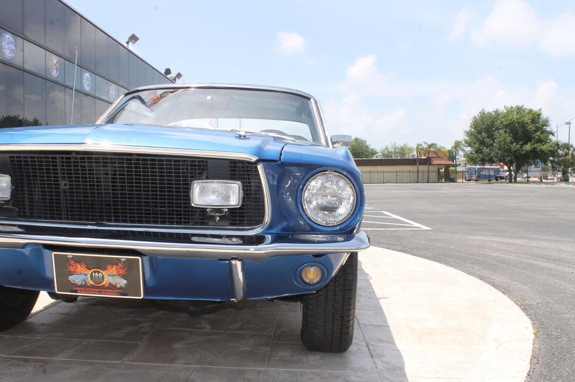 1968 Acapulco Blue Ford Mustang