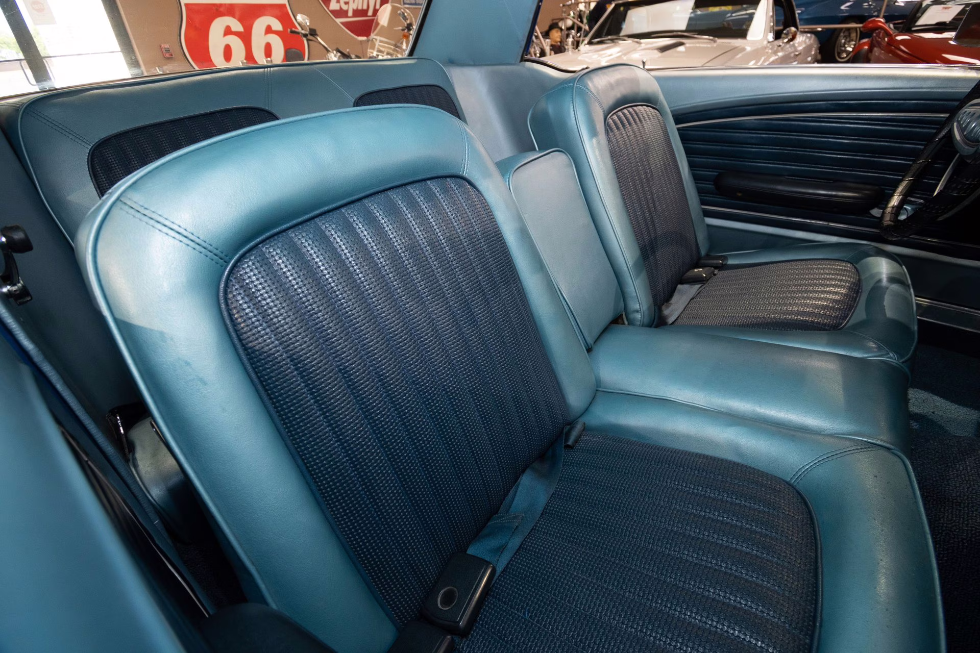 1968 Acapulco Blue Ford Mustang