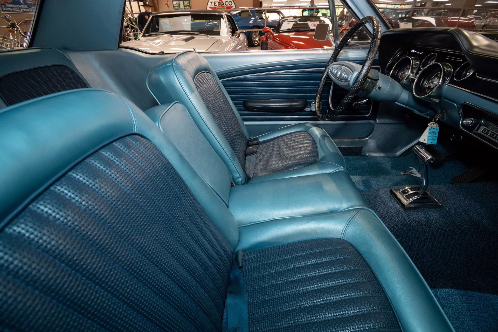 1968 Acapulco Blue Ford Mustang