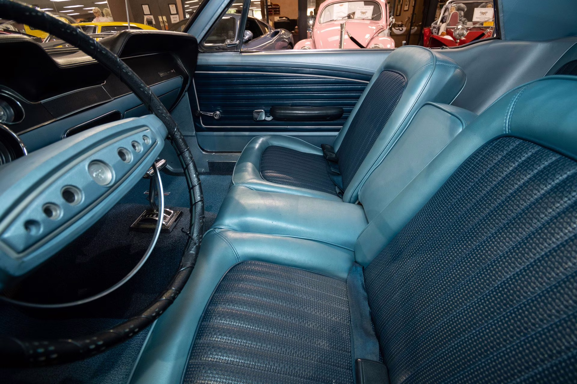 1968 Acapulco Blue Ford Mustang