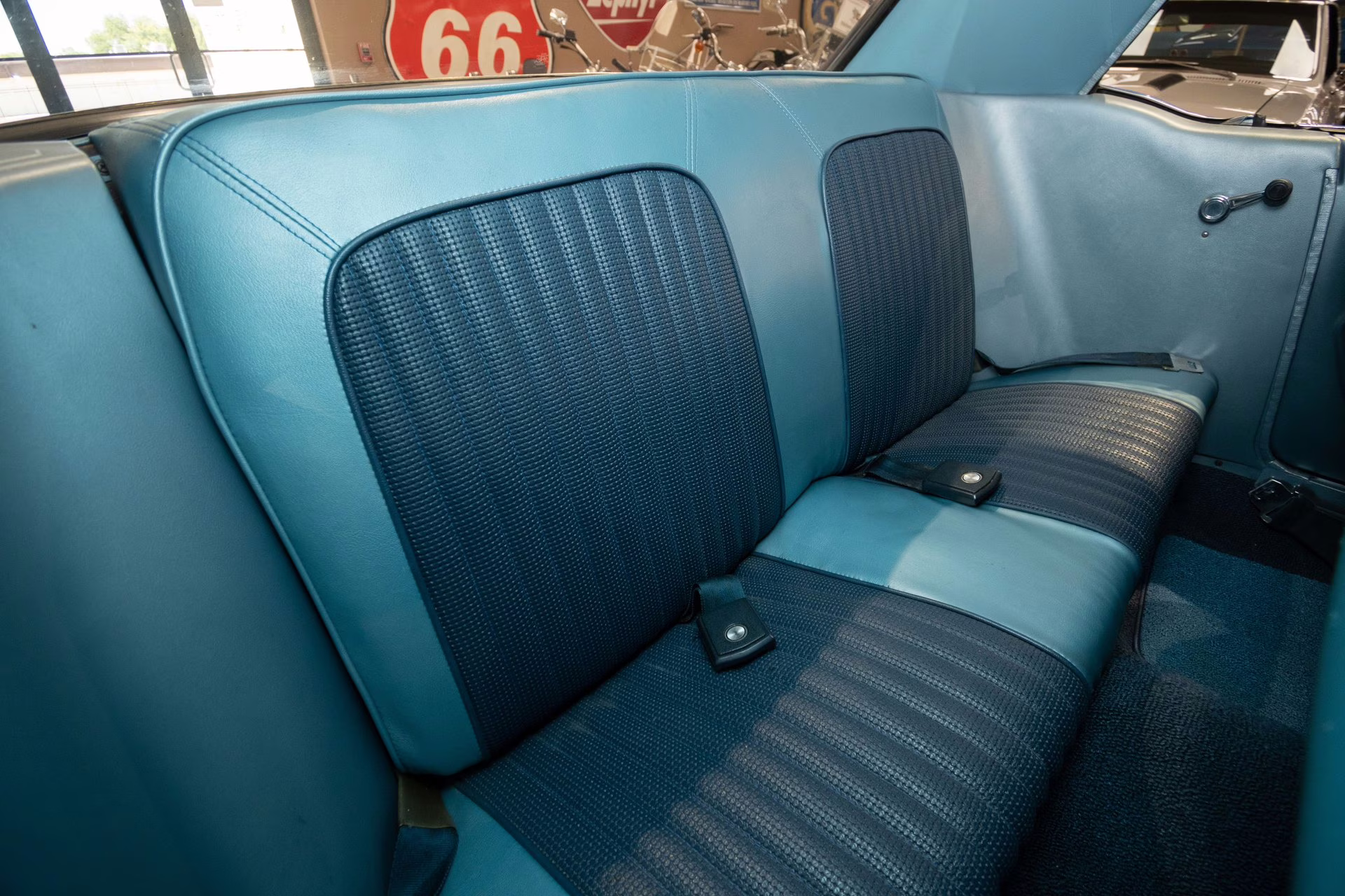 1968 Acapulco Blue Ford Mustang