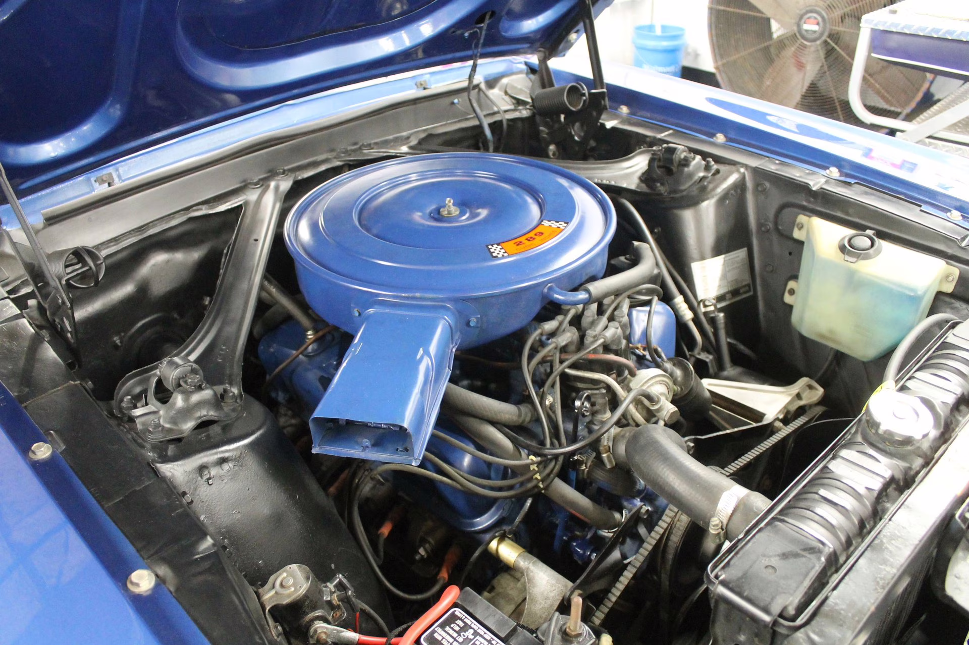 1968 Acapulco Blue Ford Mustang