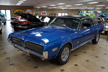 1968 Nordic Blue Mercury Cougar